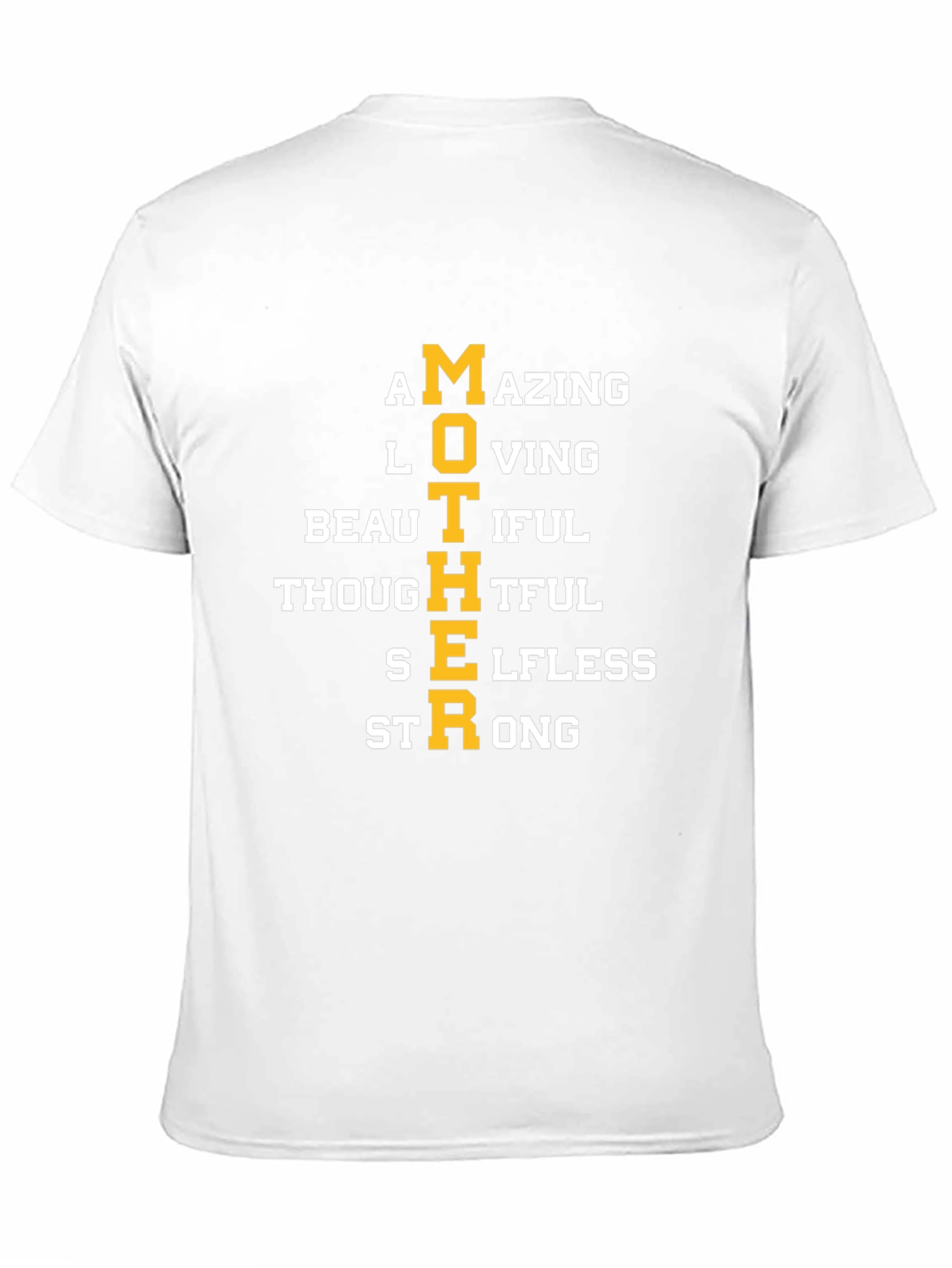 Mother Acronym T-Shirt - Amazing Loving Beautiful Strong