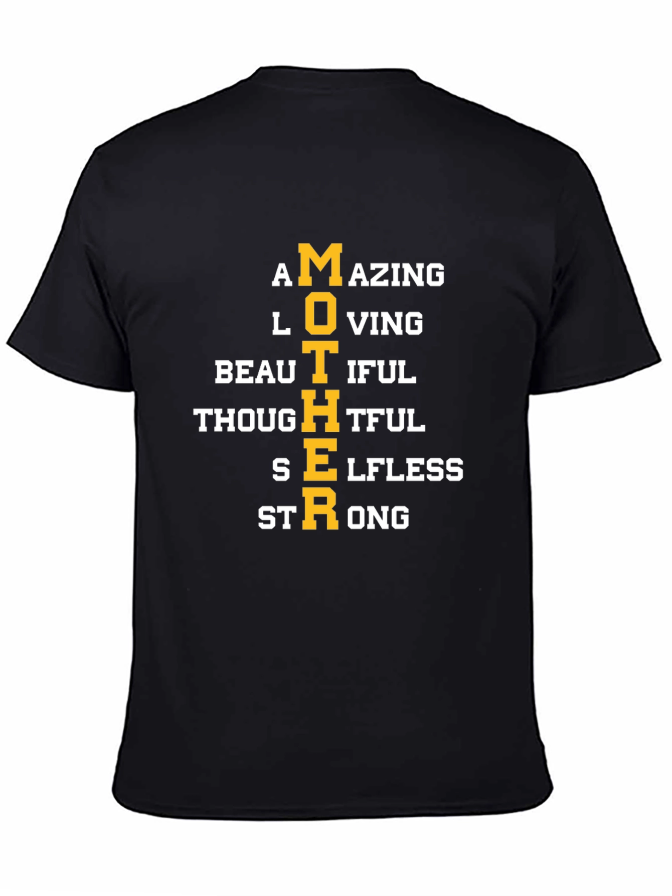 Mother Acronym T-Shirt - Amazing Loving Beautiful Strong