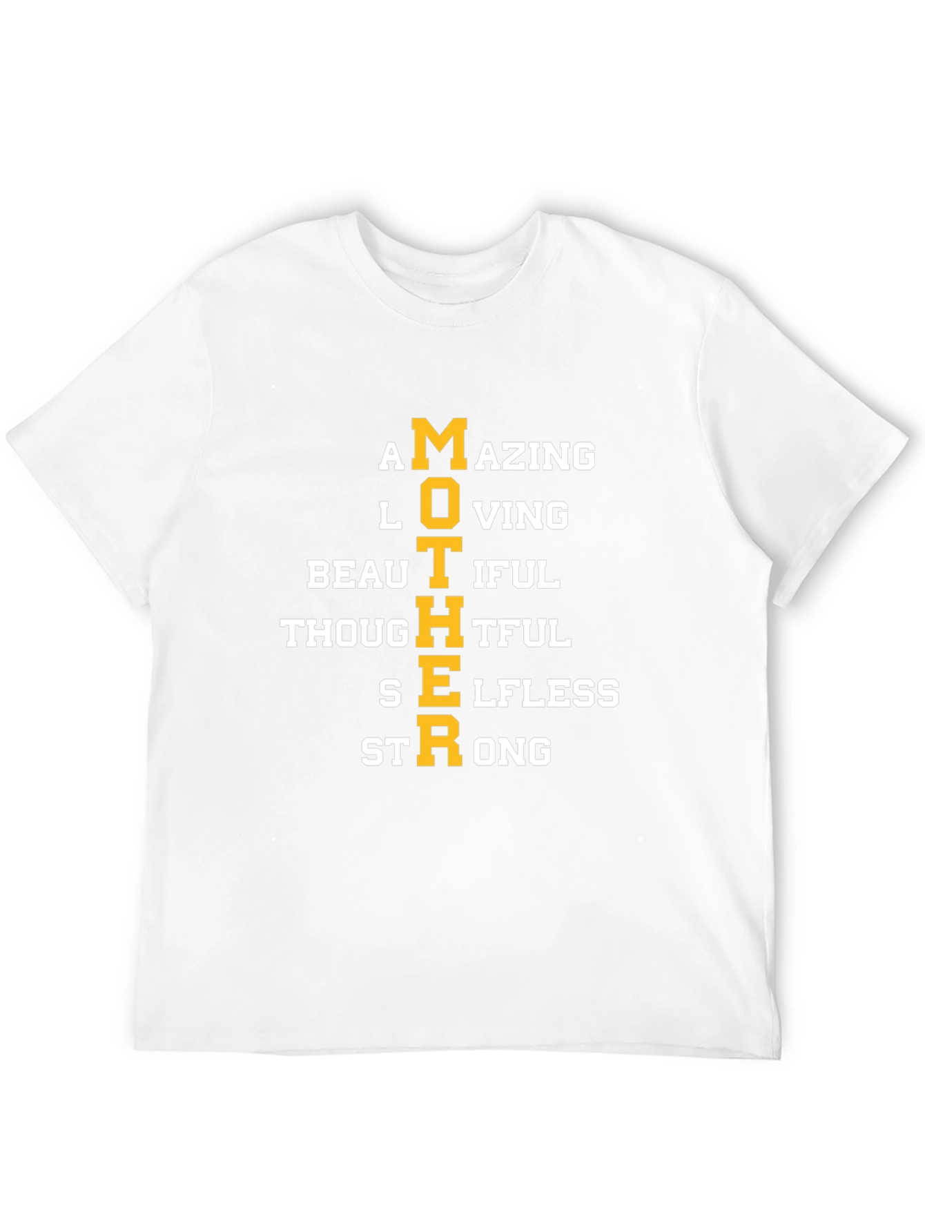 Mother Acronym T-Shirt - Amazing Loving Beautiful Strong