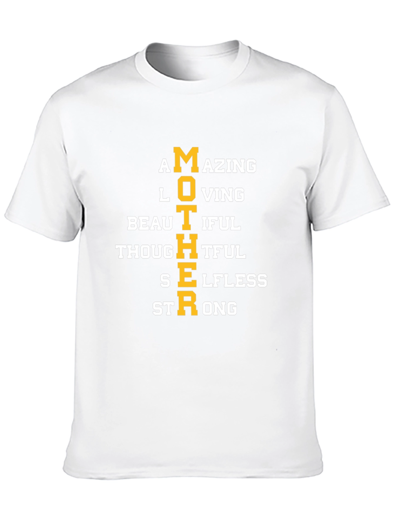 Mother Acronym T-Shirt - Amazing Loving Beautiful Strong
