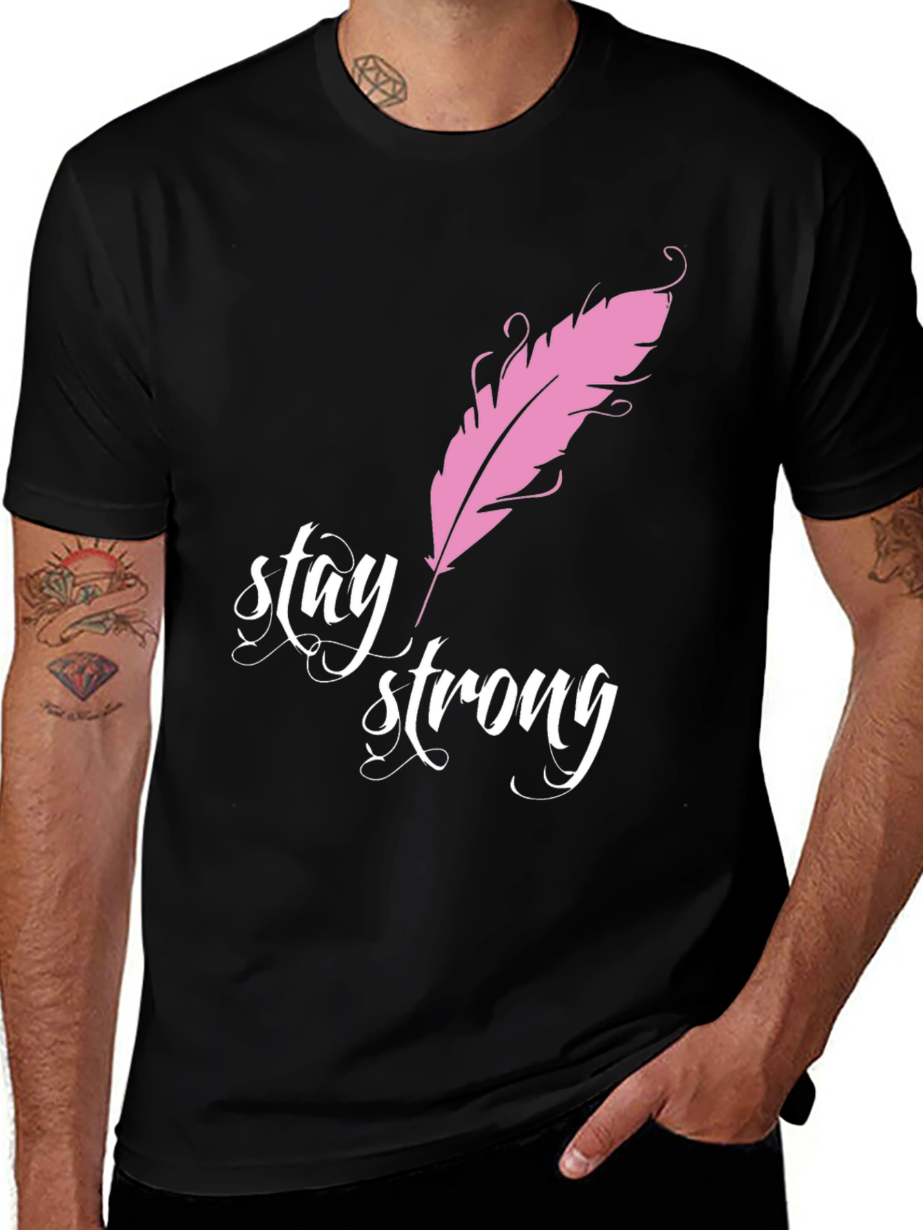 Stay Strong Feather T-Shirt