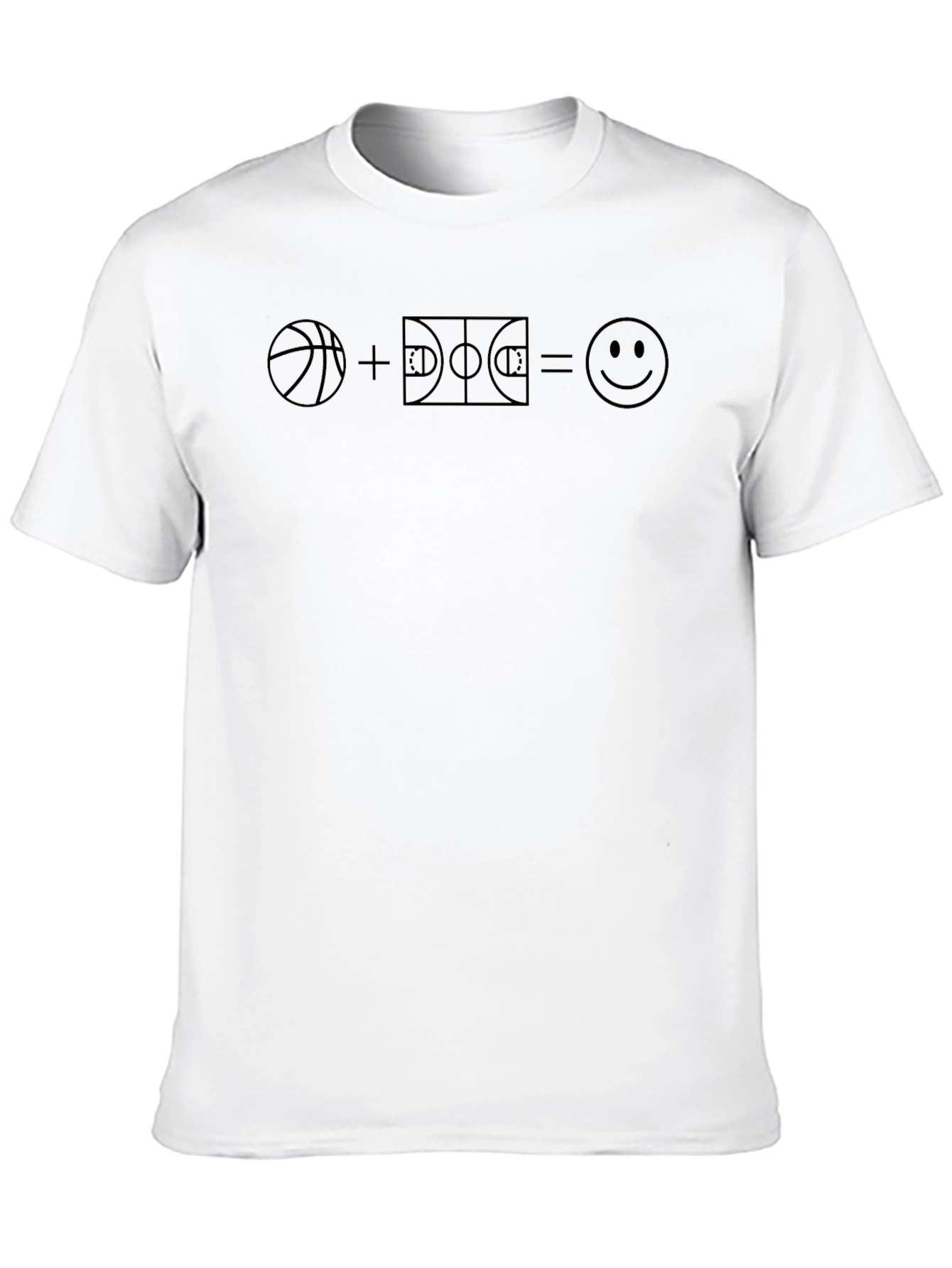 Basketball Happiness Equation Graphic Tee