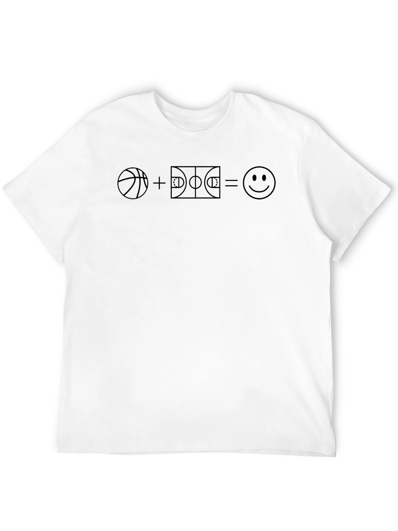 Basketball Happiness Equation Graphic Tee