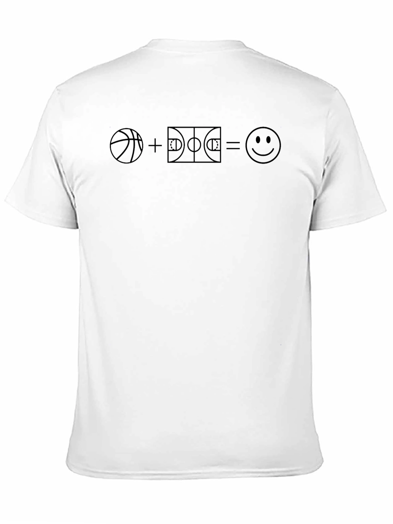 Basketball Happiness Equation Graphic Tee