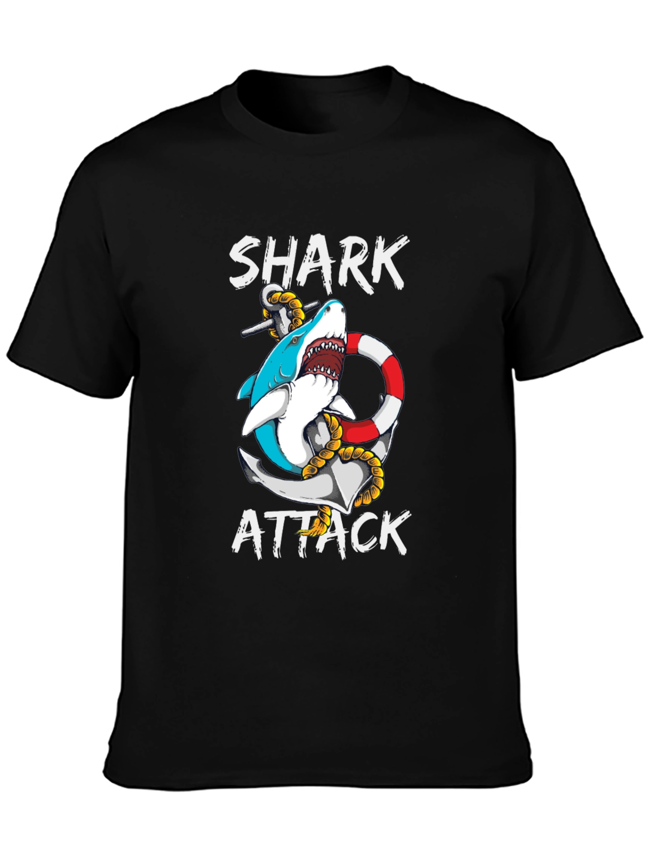 Shark Attack Graphic Tee