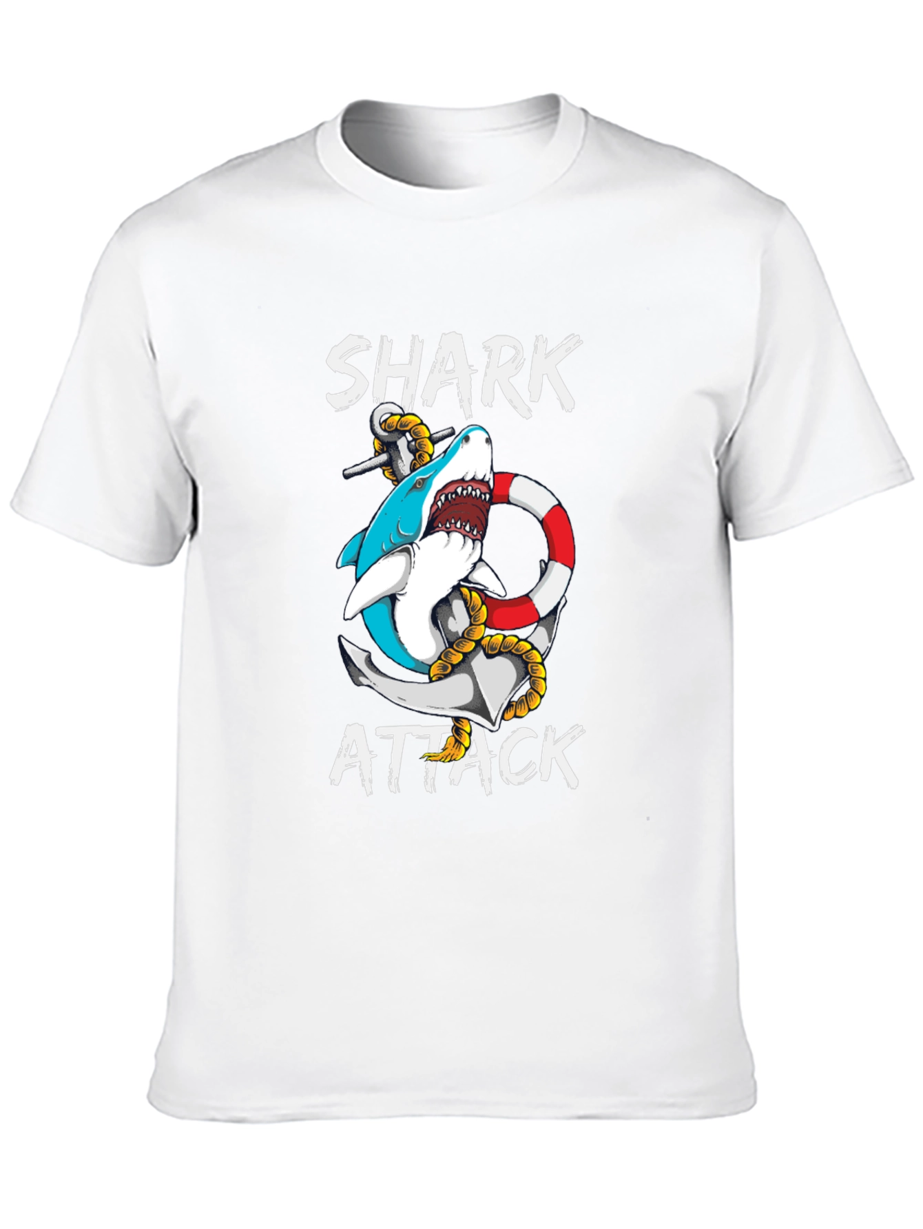 Shark Attack Graphic Tee