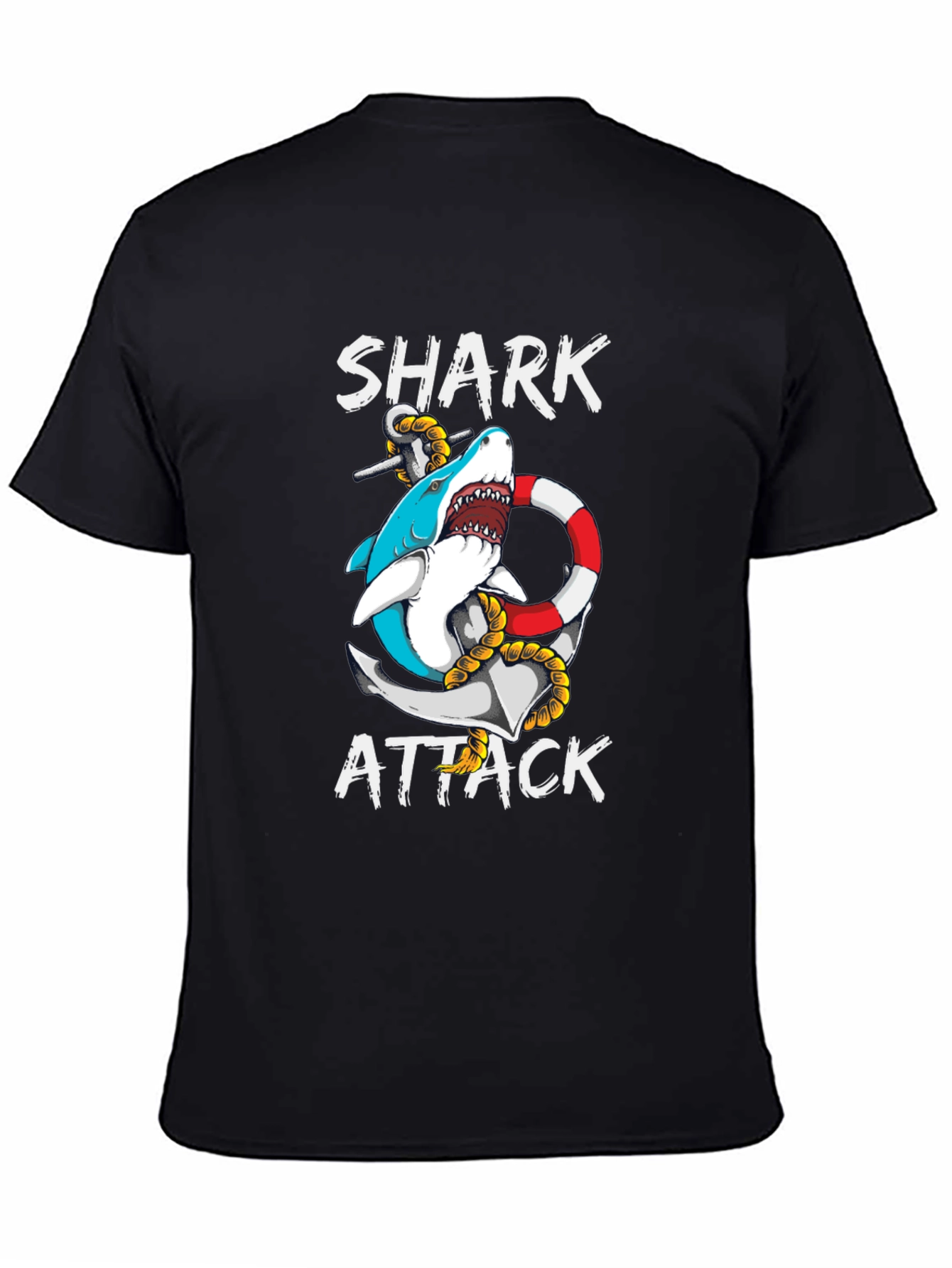 Shark Attack Graphic Tee