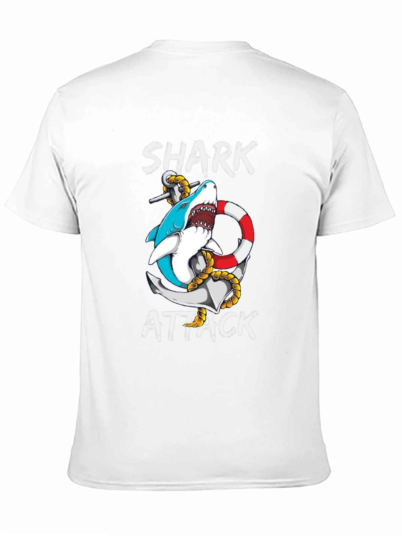 Shark Attack Graphic Tee