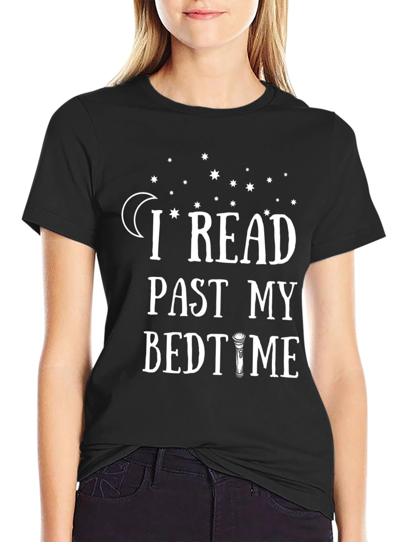 I Read Past My Bedtime Graphic T-Shirt