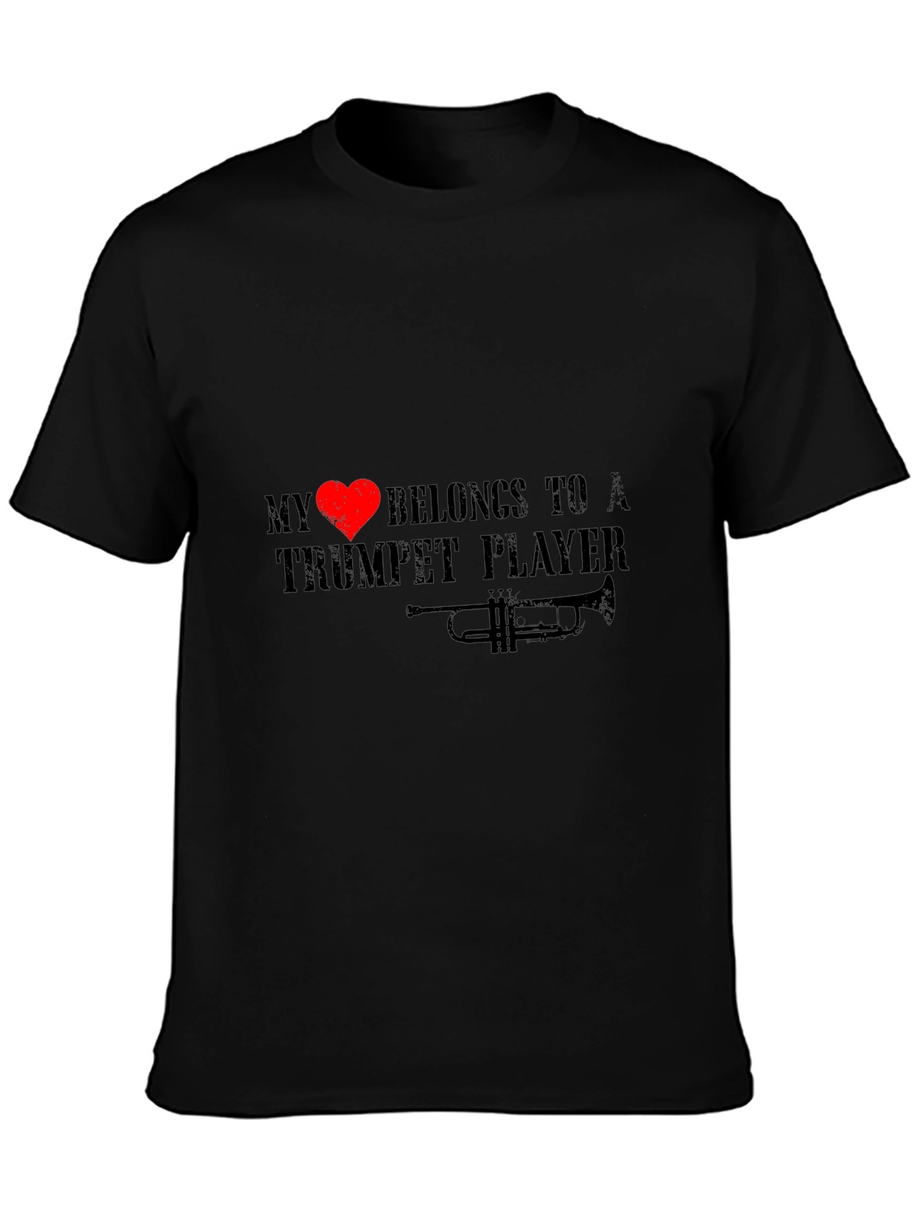 My Heart Belongs to a Trumpet Player T-Shirt