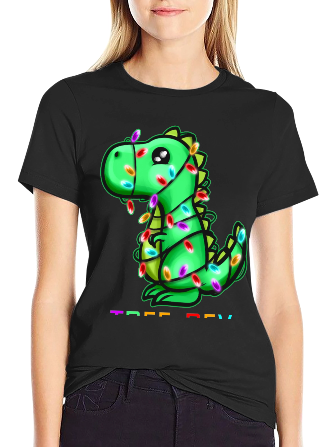 Festive Dino T-Shirt
