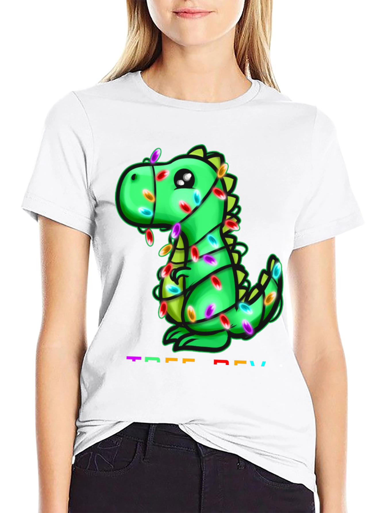 Festive Dino T-Shirt