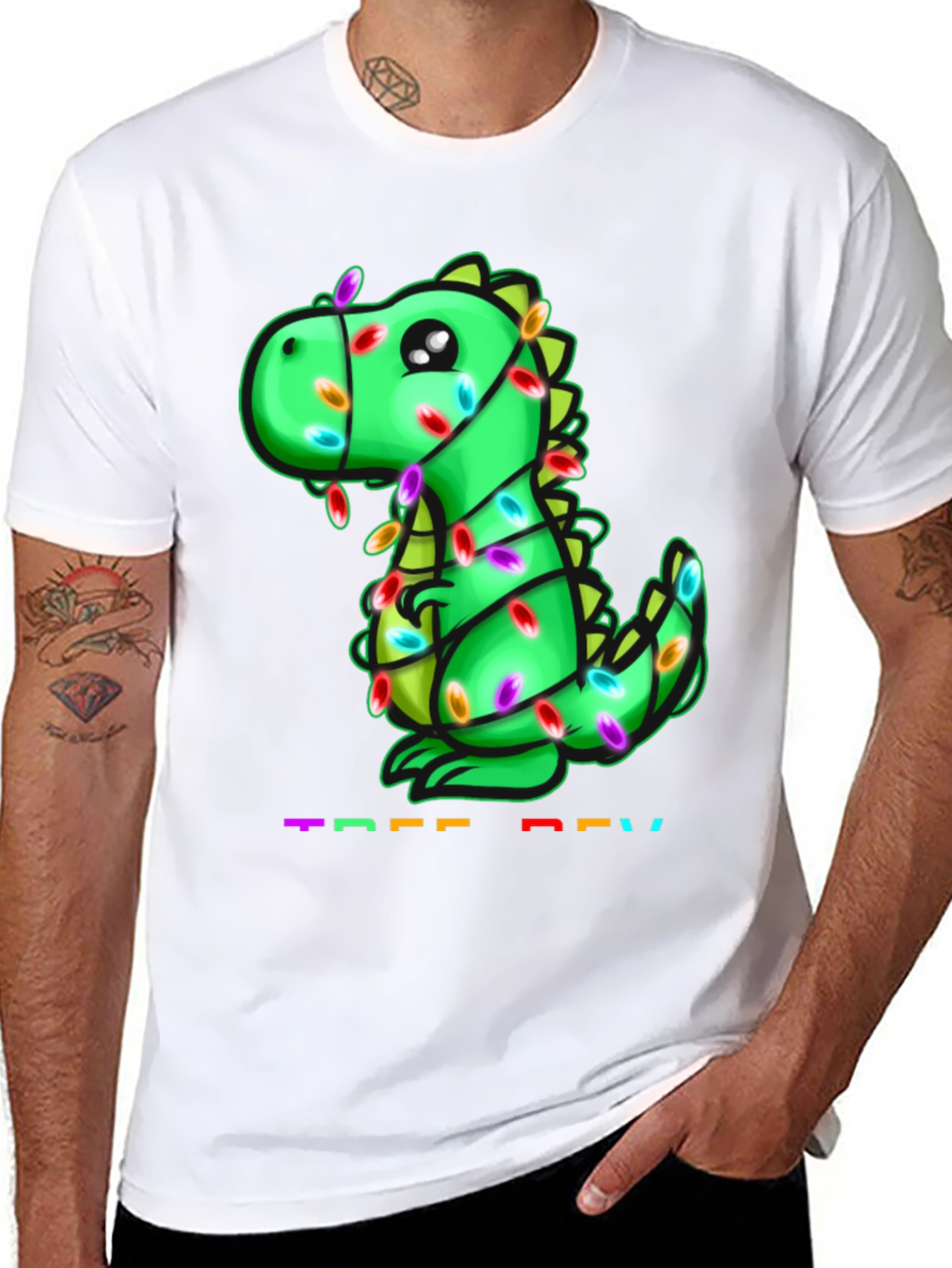 Festive Dino T-Shirt