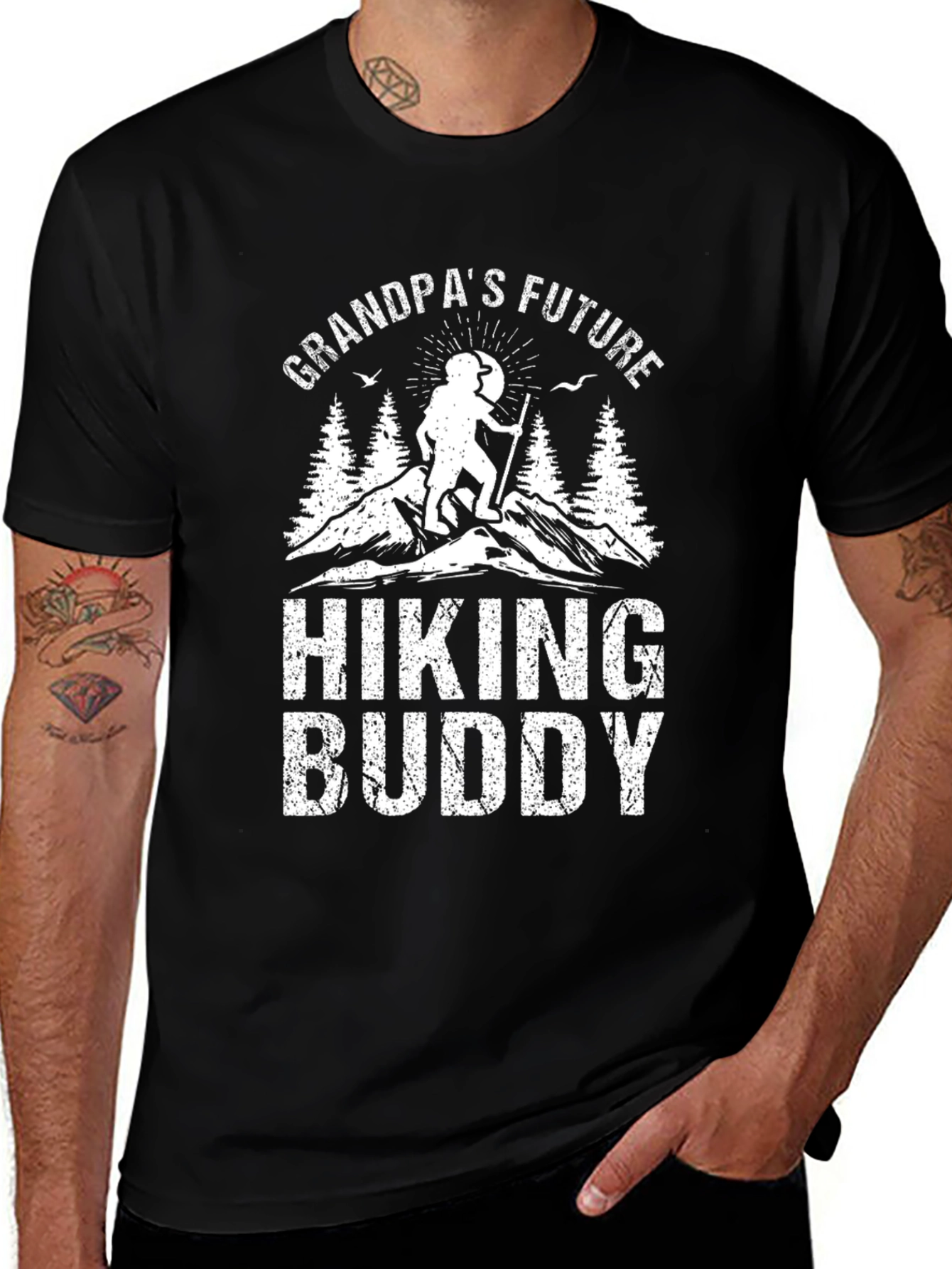 Grandpas Future Hiking Buddy T-Shirt