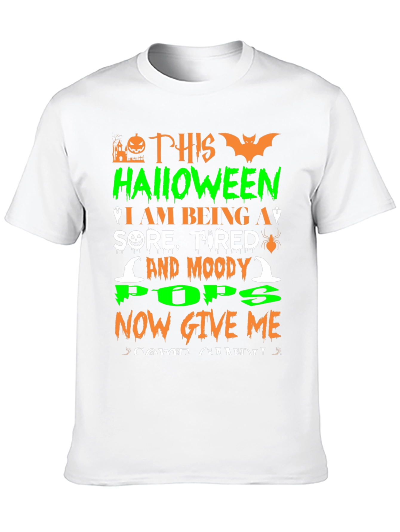 Halloween Sore Tired Moody Pops T-Shirt