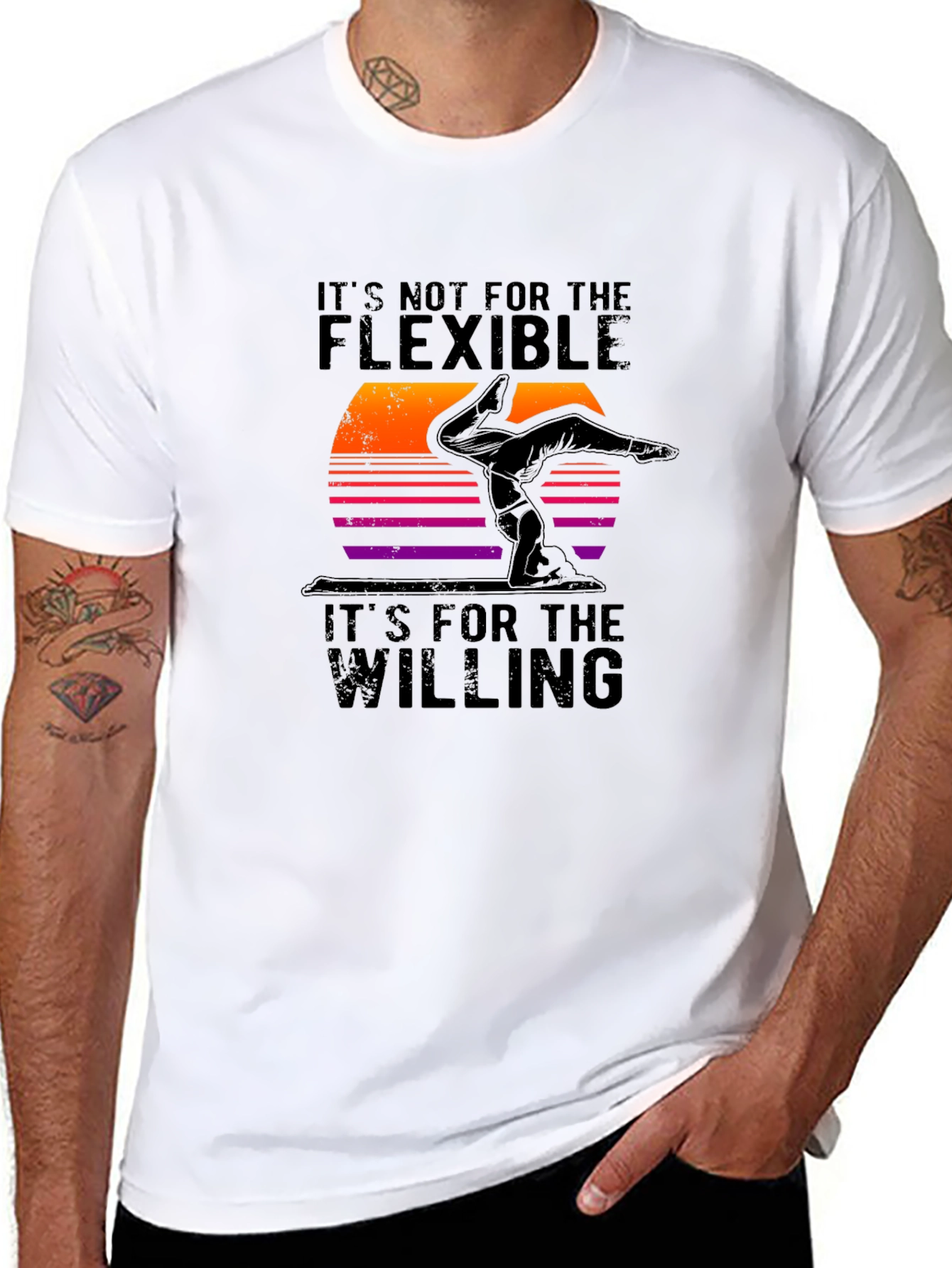 Flexible to Willing Retro Graphic Tee