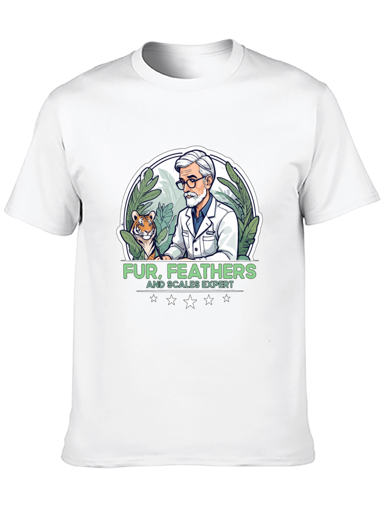 Fur Feathers and Scales Expert Graphic Tee