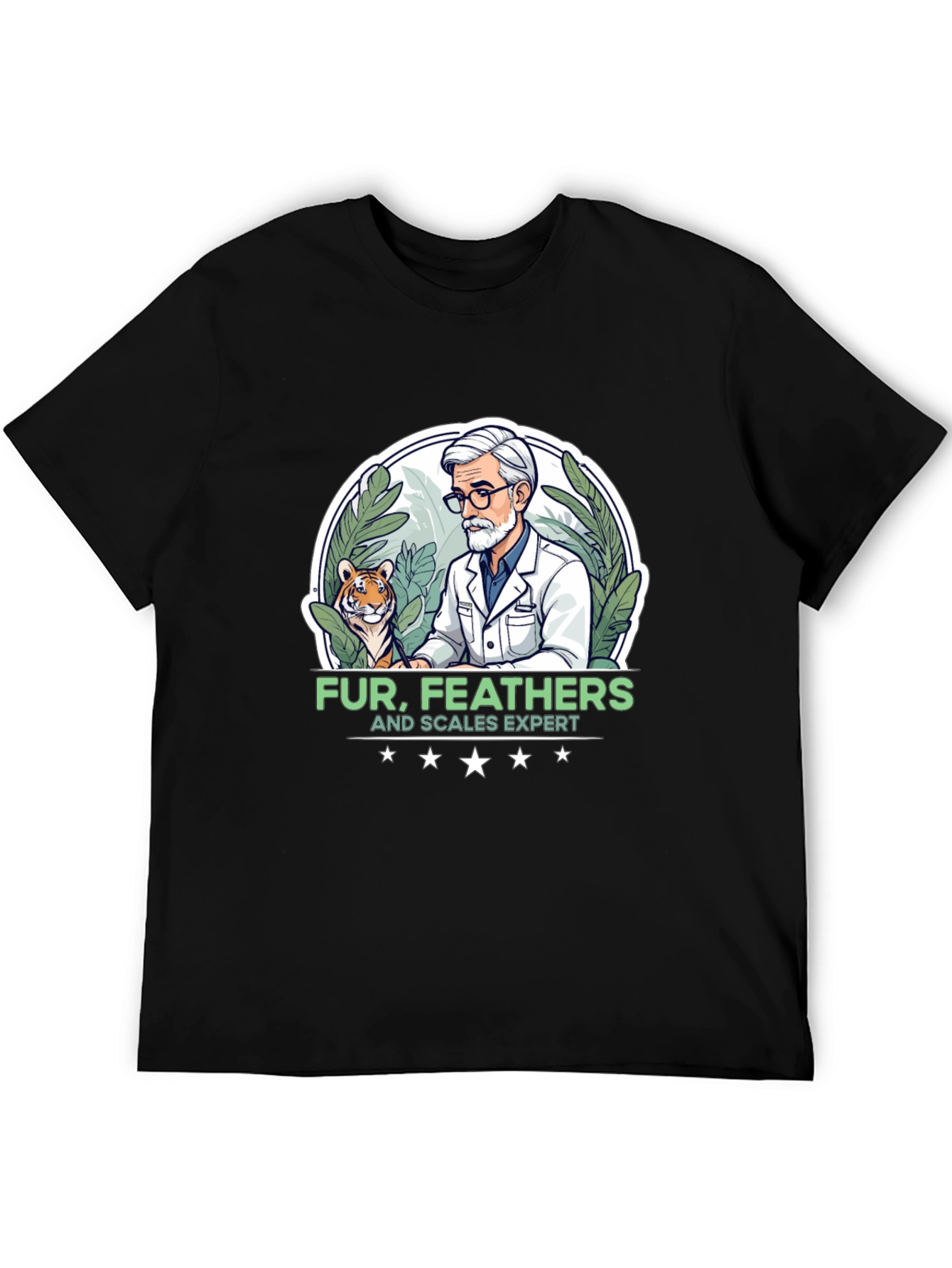 Fur Feathers and Scales Expert Graphic Tee