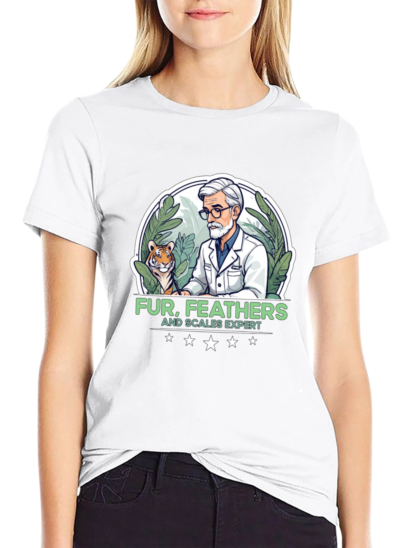Fur Feathers and Scales Expert Graphic Tee