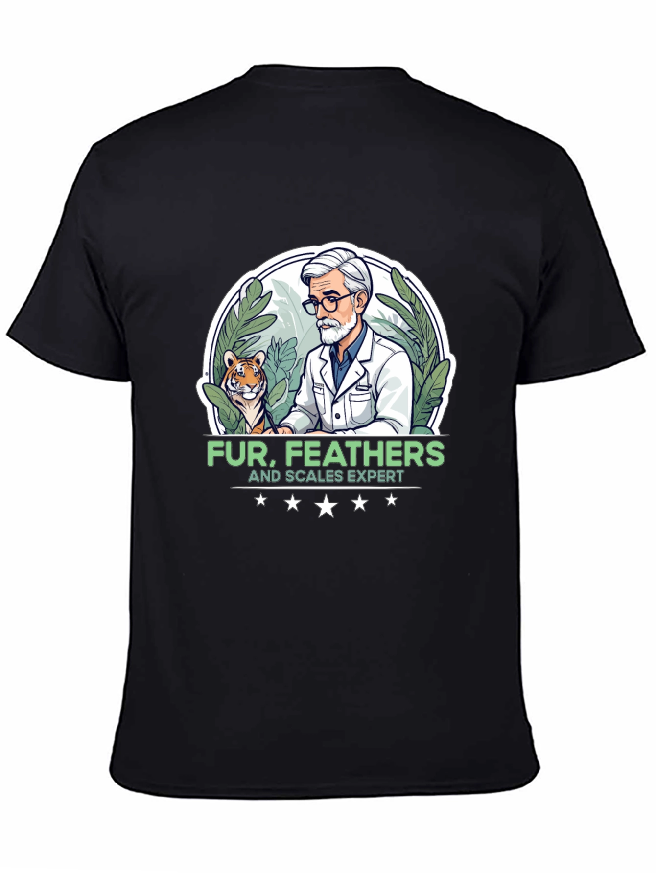 Fur Feathers and Scales Expert Graphic Tee