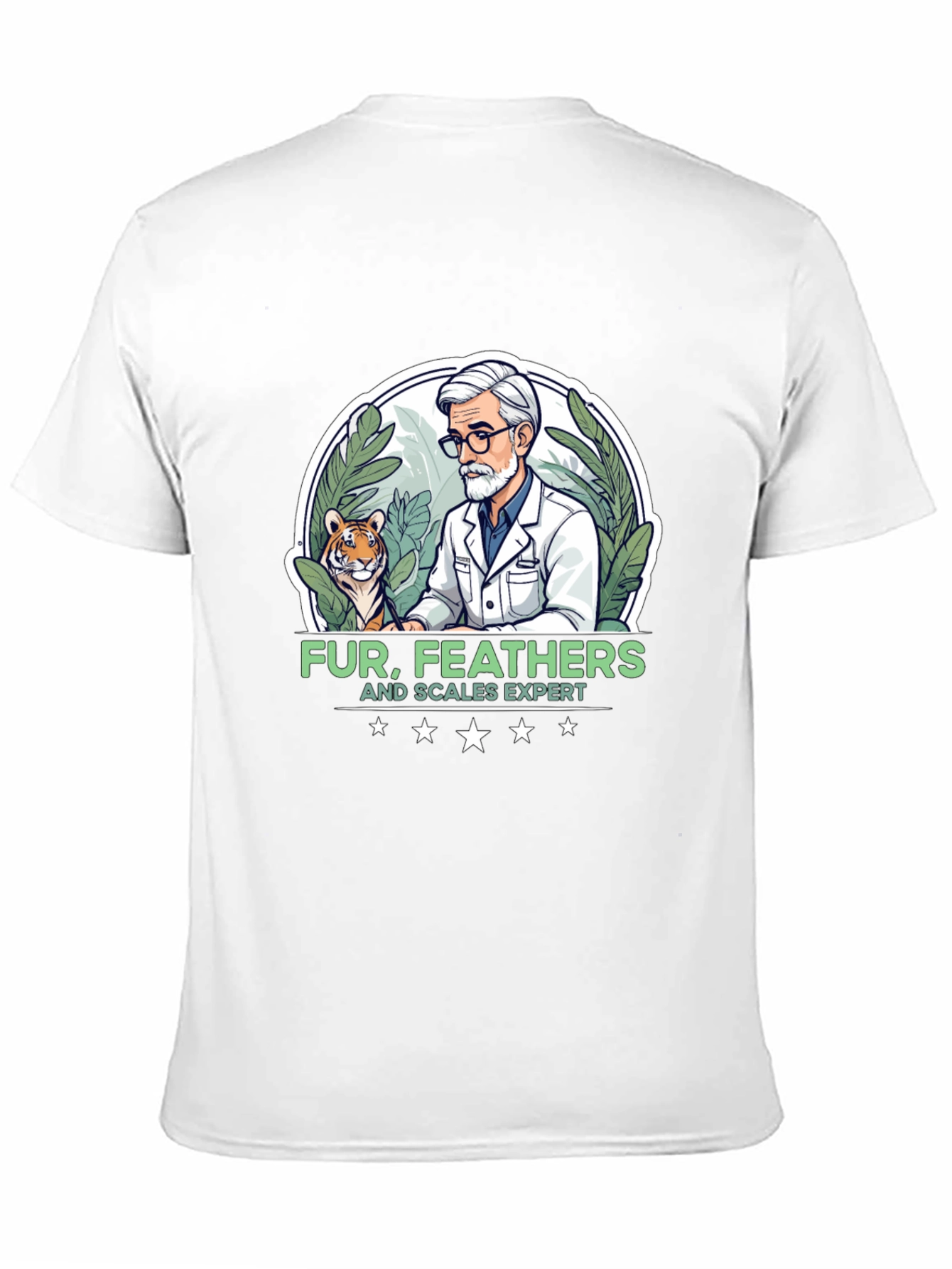 Fur Feathers and Scales Expert Graphic Tee