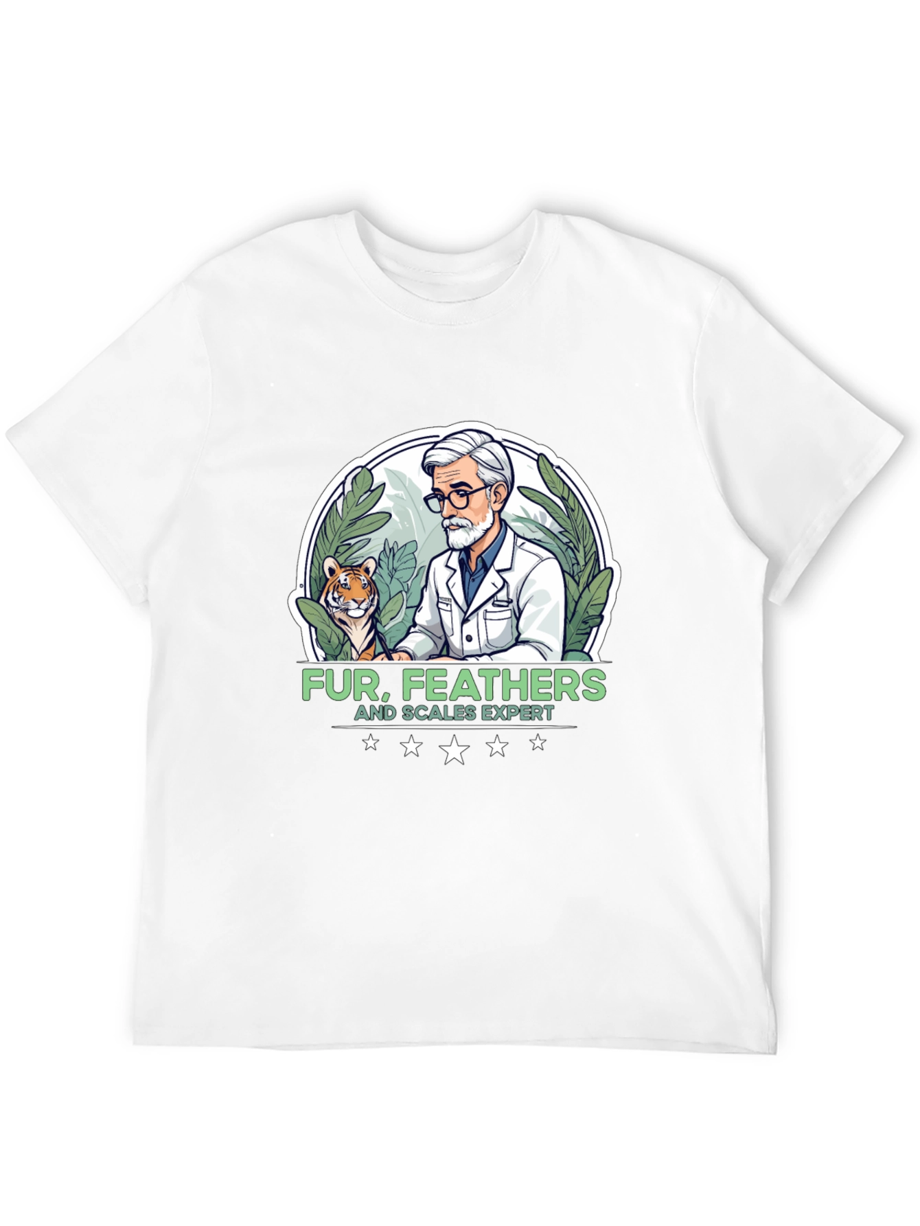 Fur Feathers and Scales Expert Graphic Tee