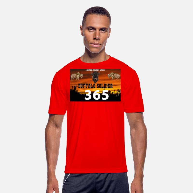 US Army Buffalo Soldier 365 w Buffalo Head Center