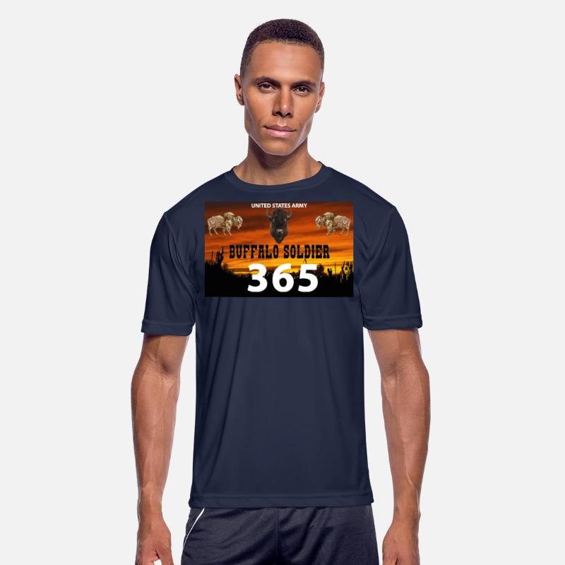 US Army Buffalo Soldier 365 w Buffalo Head Center