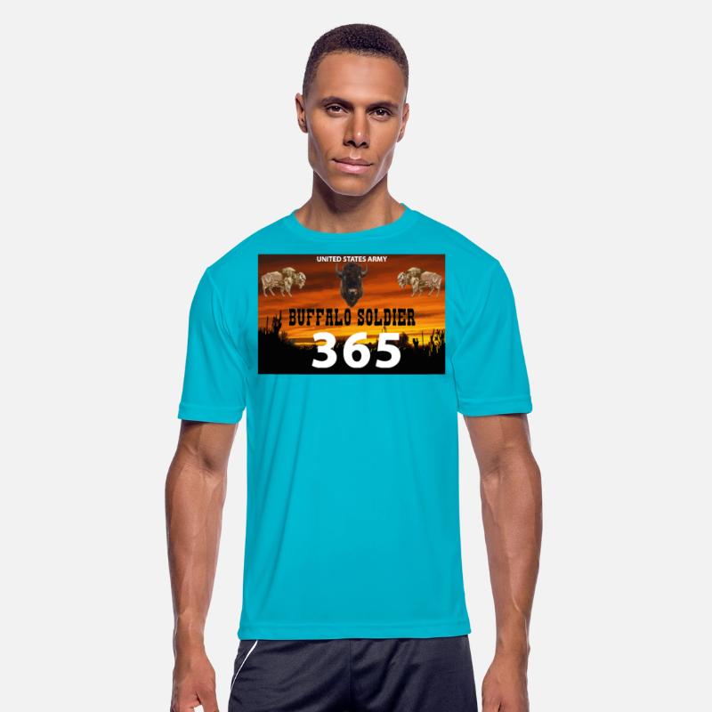 US Army Buffalo Soldier 365 w Buffalo Head Center