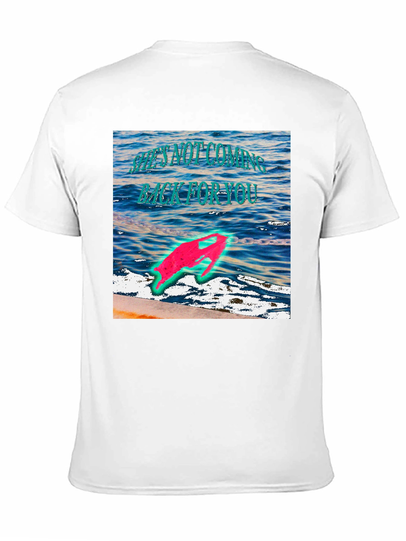 Ocean Graphic Print T-Shirt