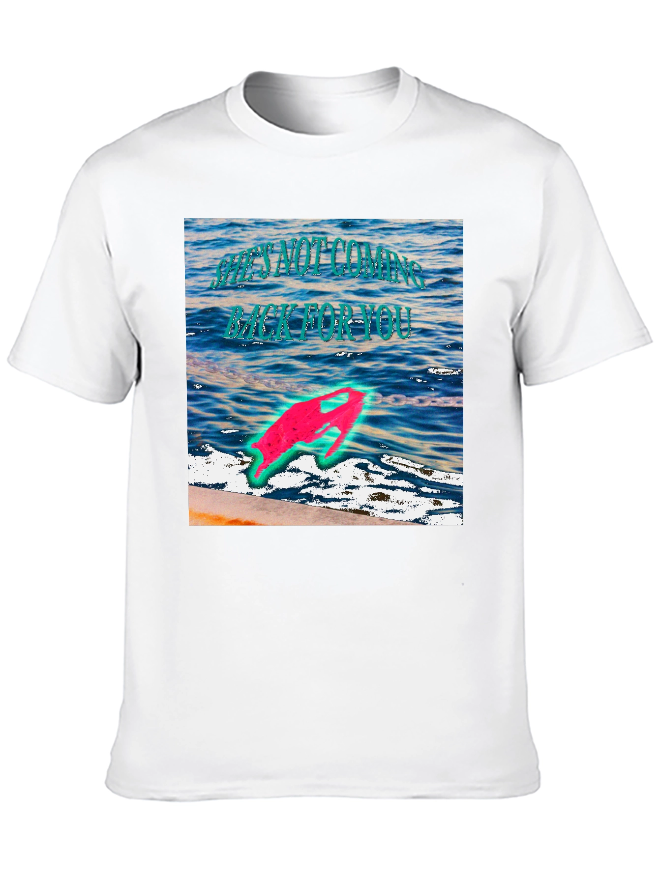 Ocean Graphic Print T-Shirt