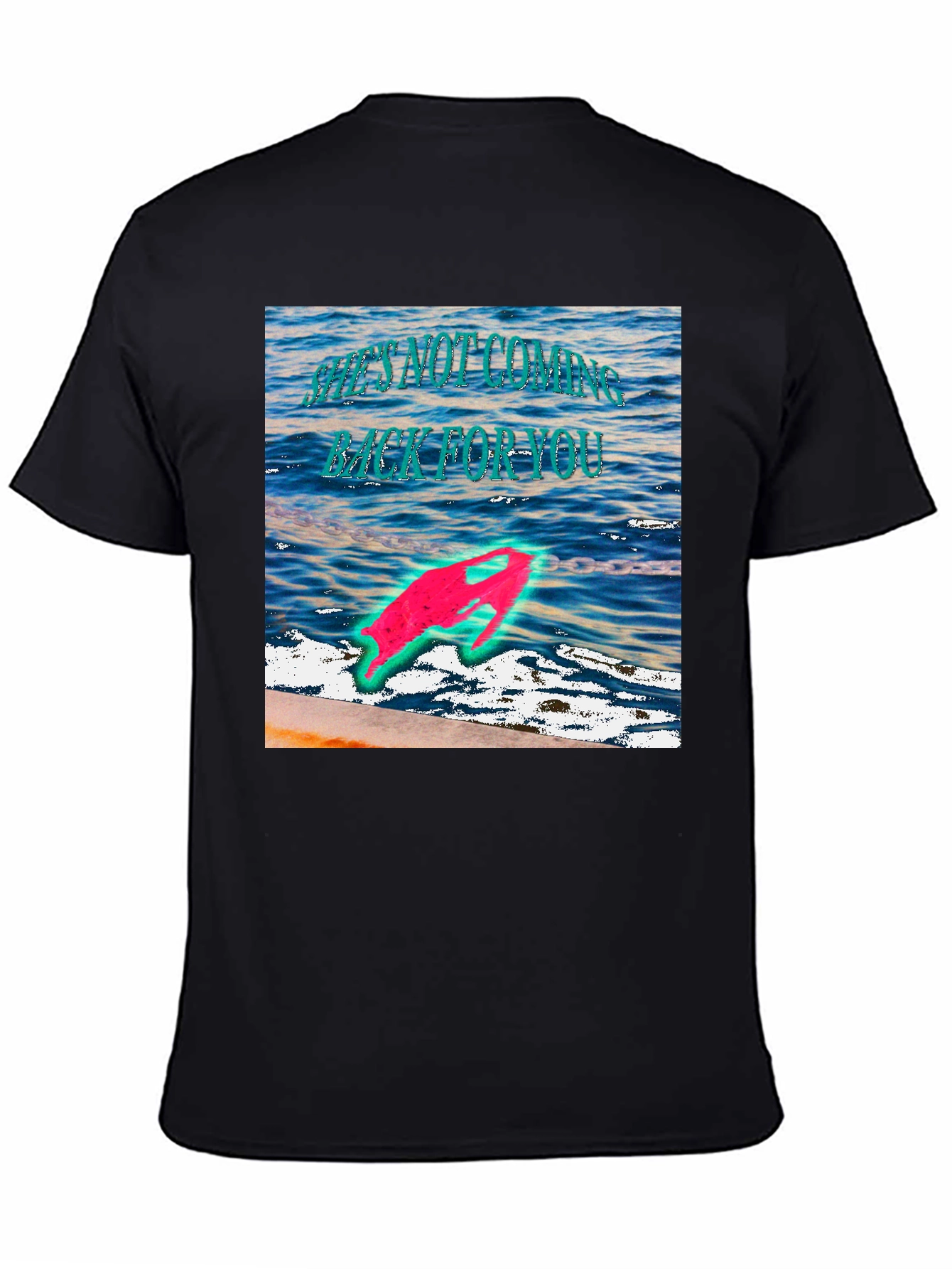 Ocean Graphic Print T-Shirt