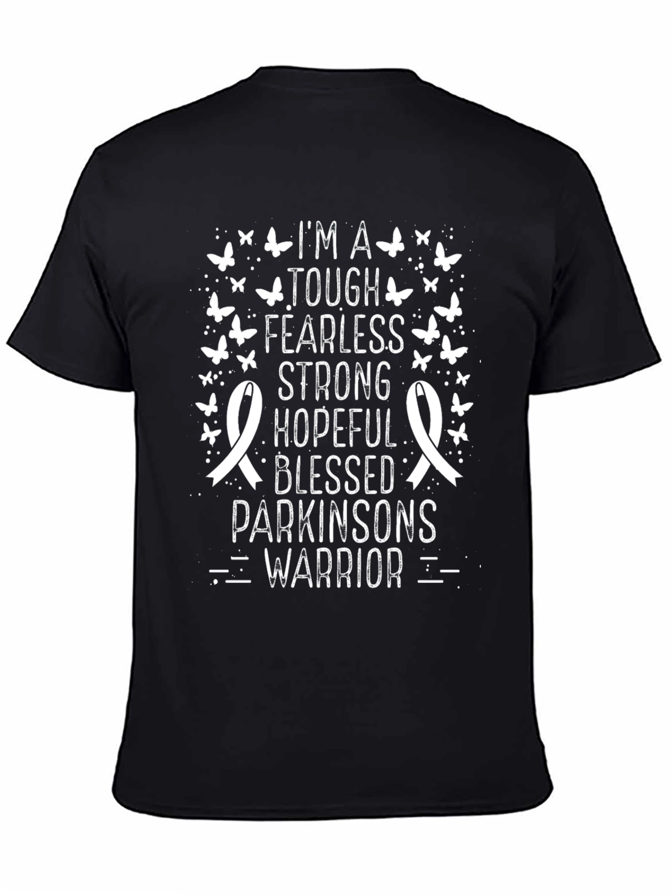 Parkinsons Warrior T-Shirt - Tough Fearless Strong