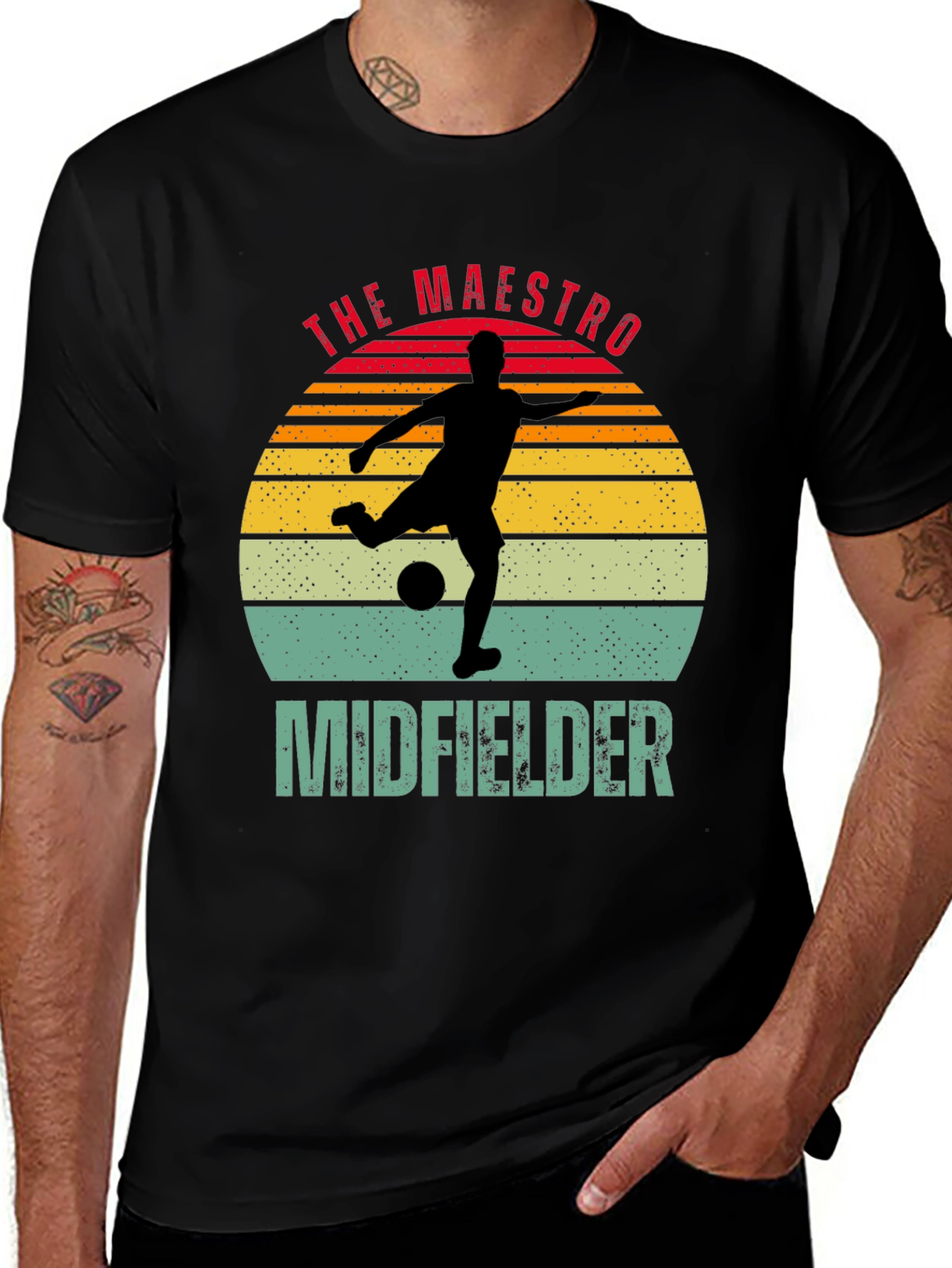 The Maestro Midfielder Graphic T-Shirt