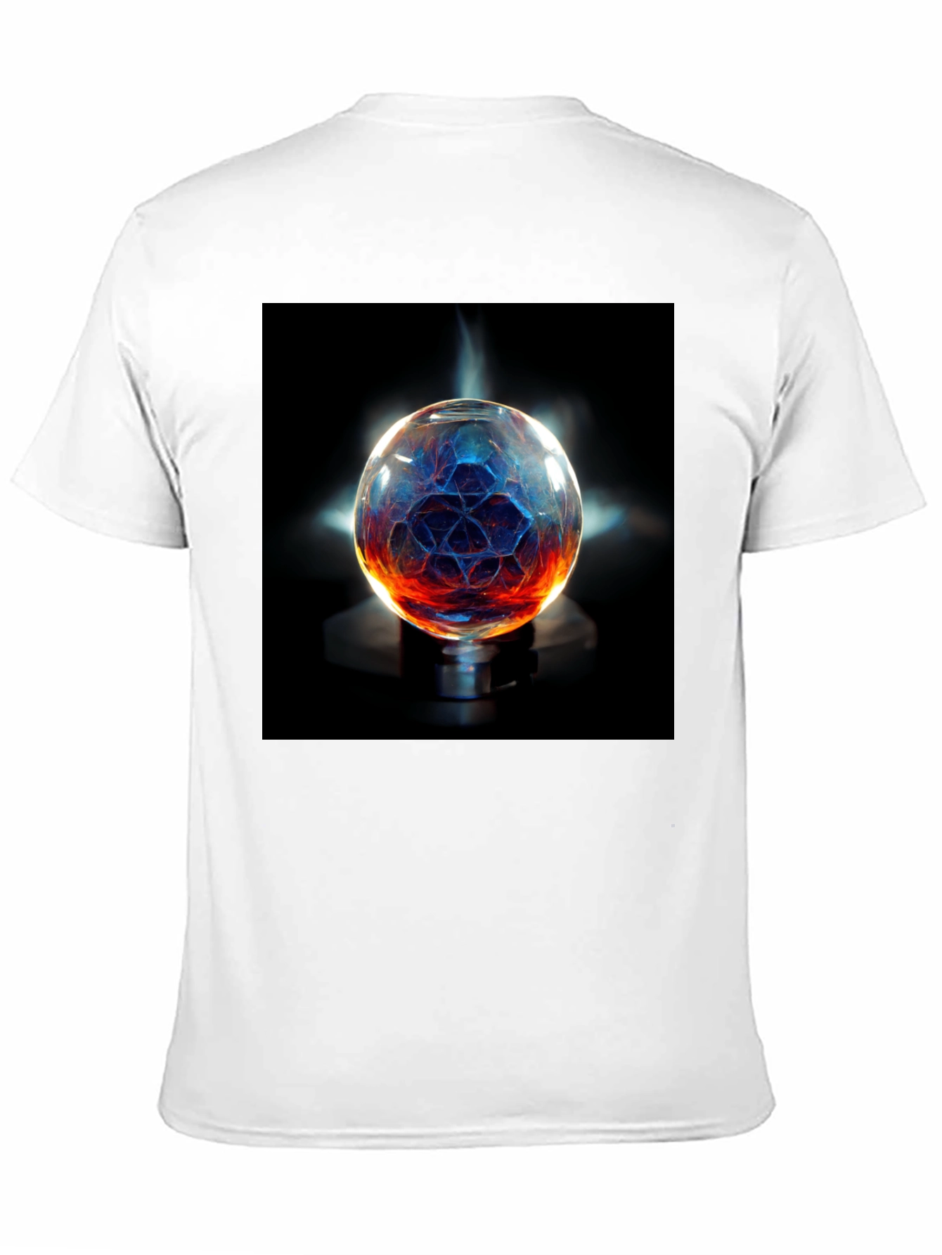 Mystic Orb Graphic T-Shirt - Unisex Black Tee