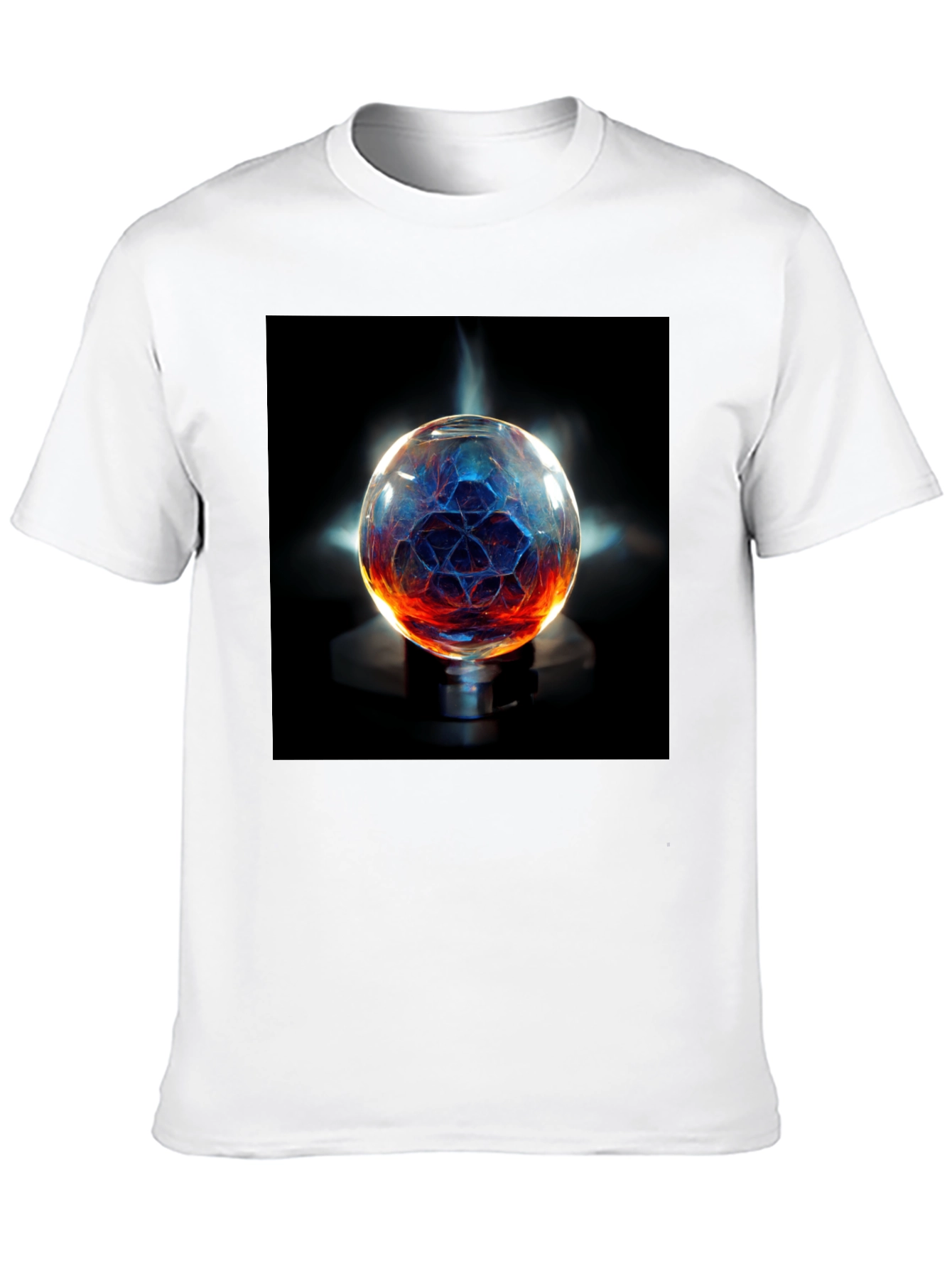 Mystic Orb Graphic T-Shirt - Unisex Black Tee