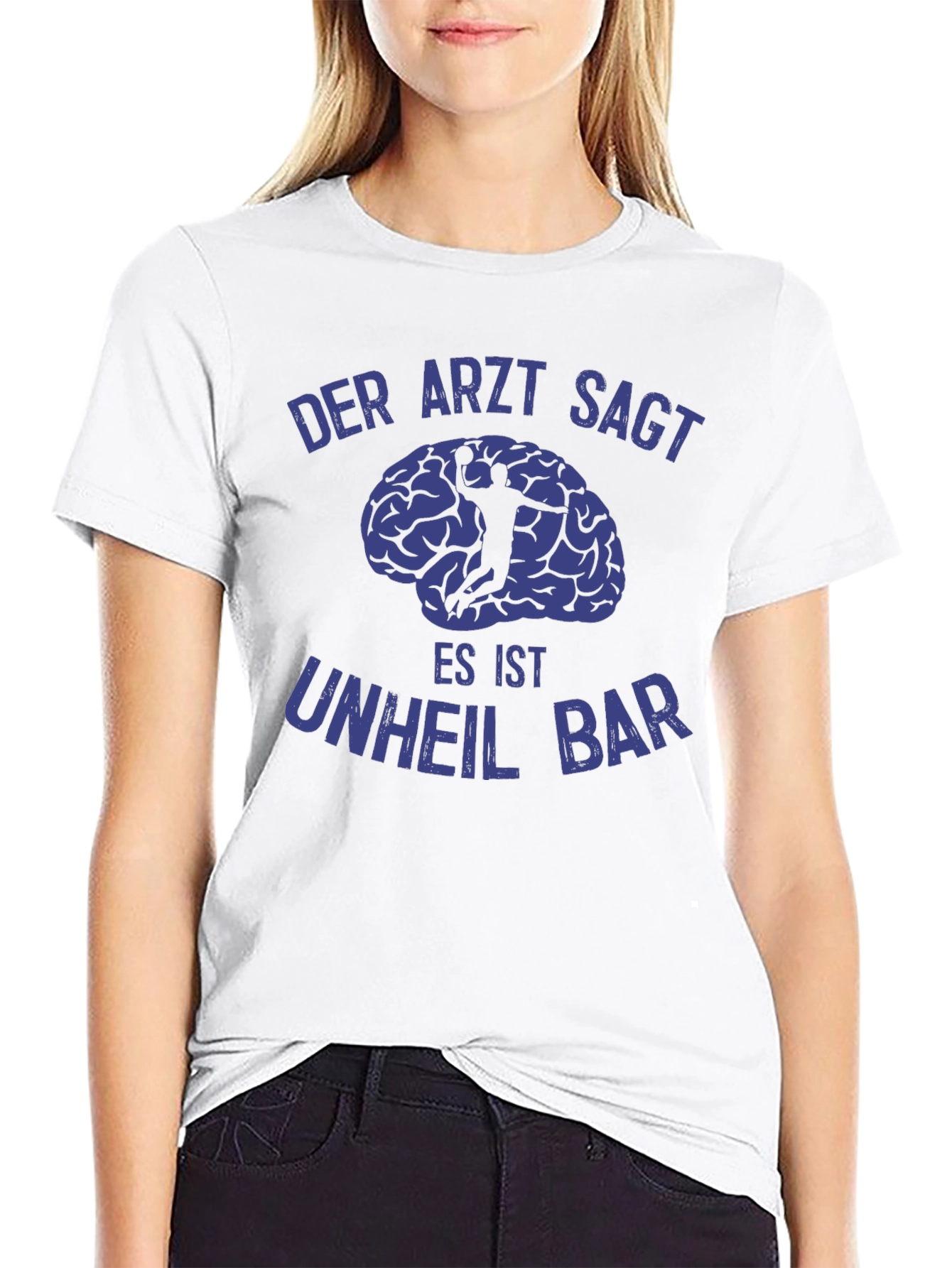 Der Arzt Sagt T-Shirt - Humorous Brain Design