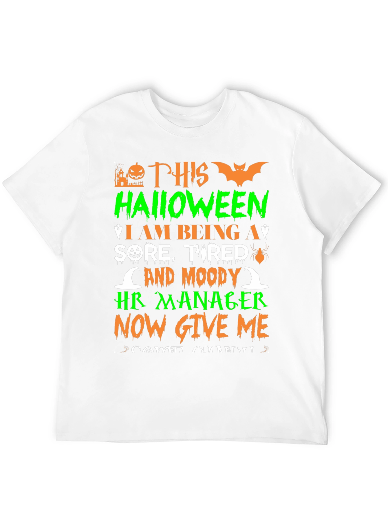 Funny Halloween HR Manager T-Shirt