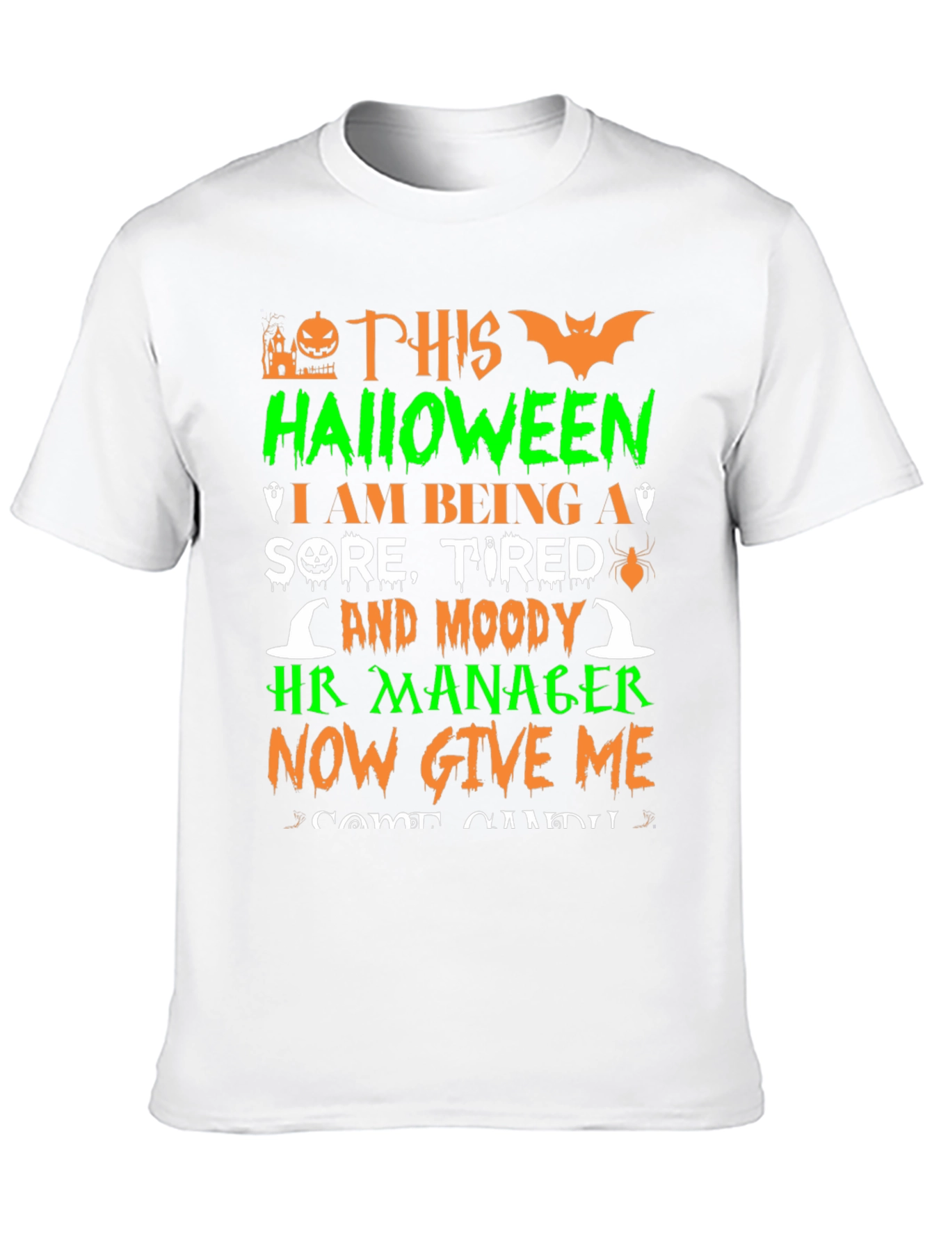 Funny Halloween HR Manager T-Shirt