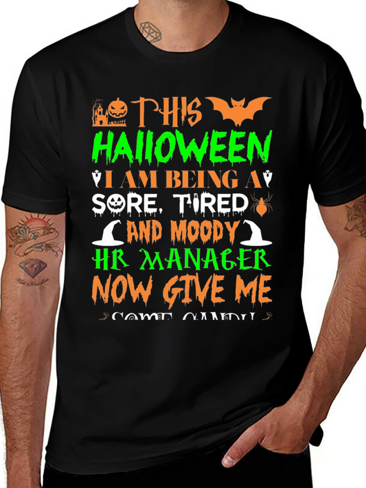 Funny Halloween HR Manager T-Shirt