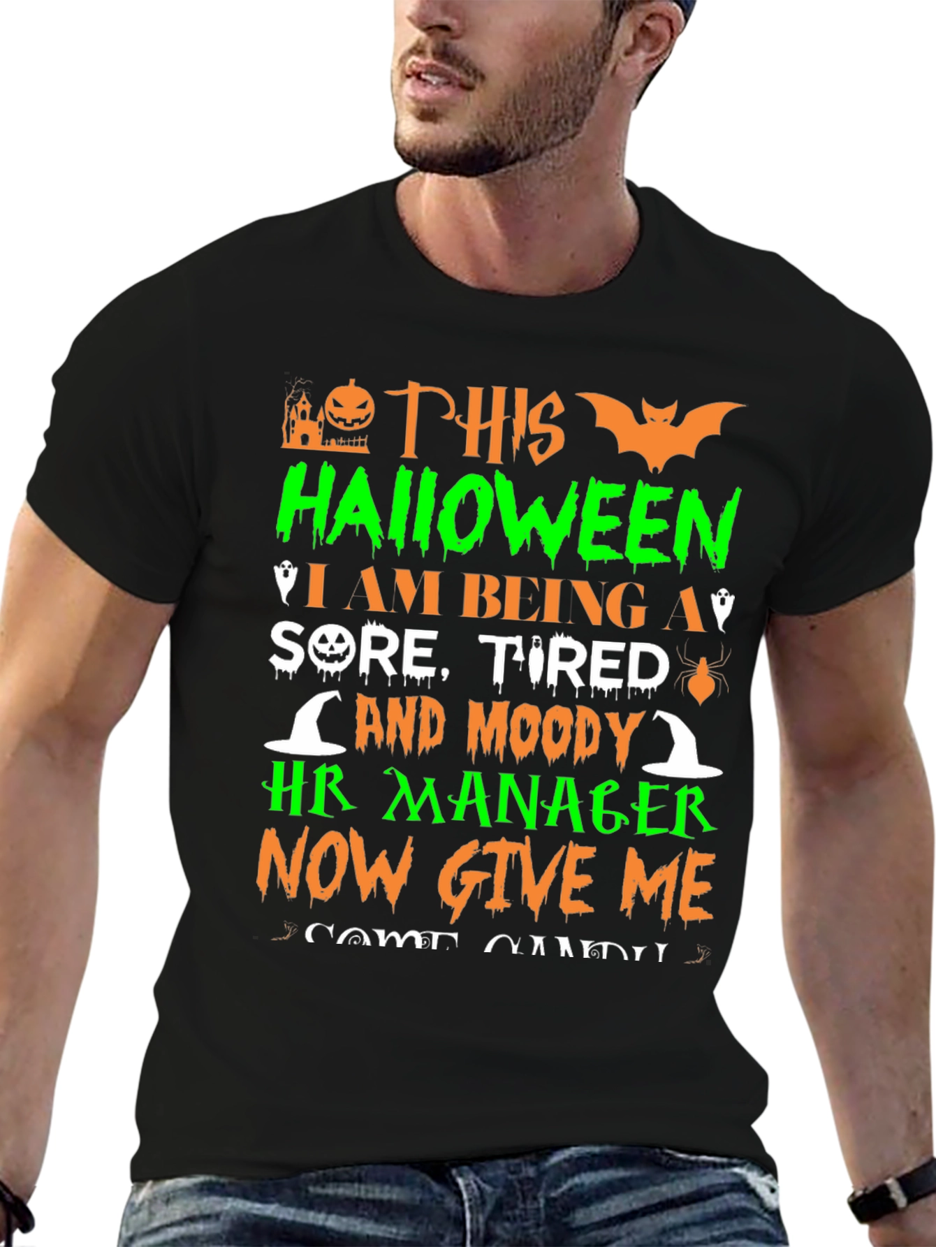 Funny Halloween HR Manager T-Shirt