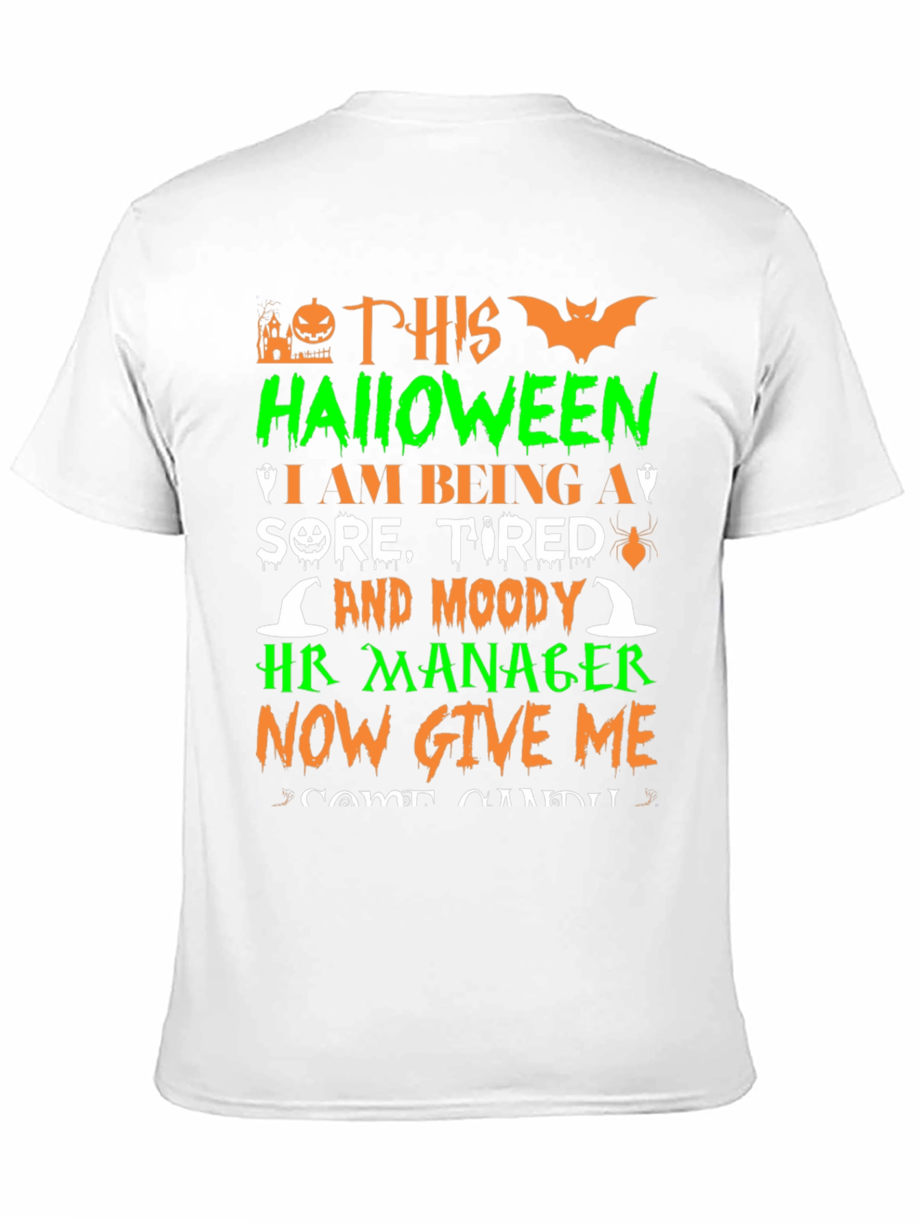 Funny Halloween HR Manager T-Shirt