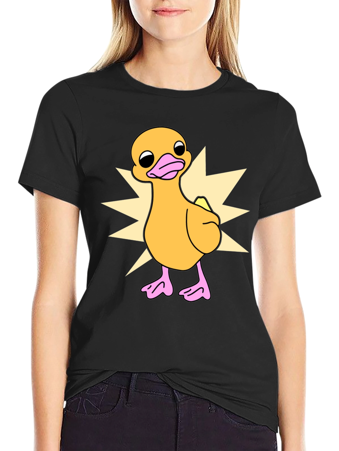 Duckling T-Shirt - Fun Cartoon Chick Tee