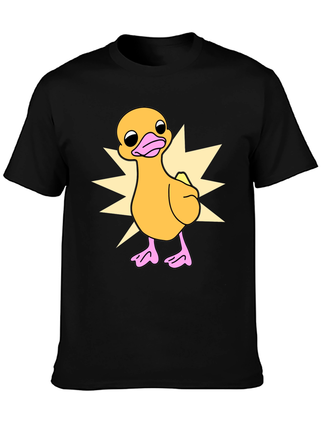 Duckling T-Shirt - Fun Cartoon Chick Tee