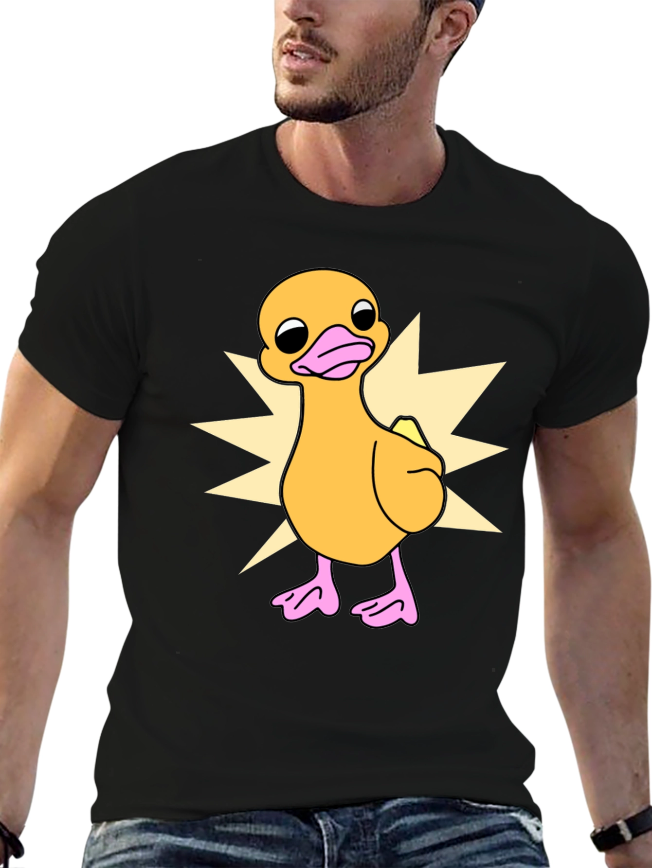 Duckling T-Shirt - Fun Cartoon Chick Tee