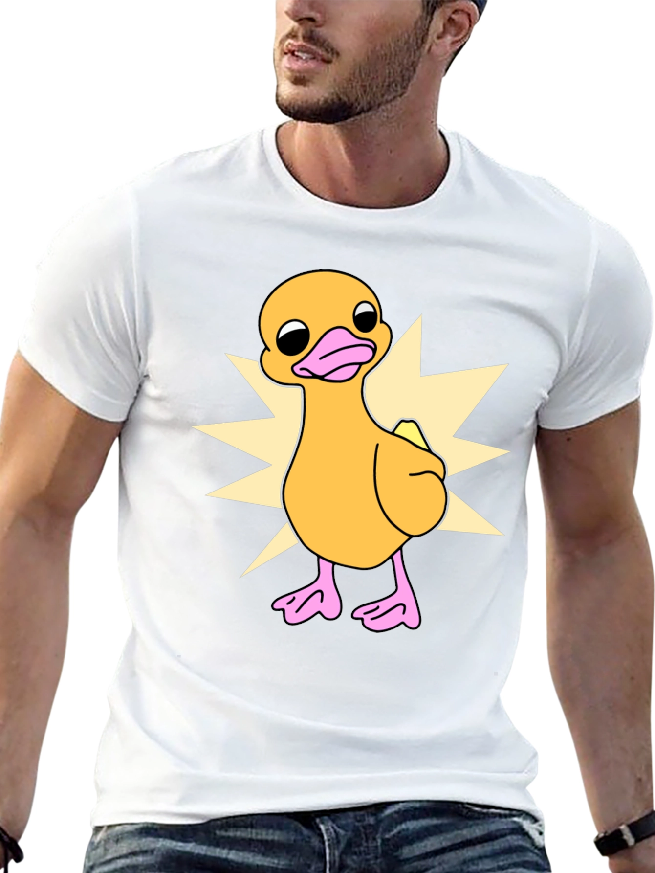 Duckling T-Shirt - Fun Cartoon Chick Tee
