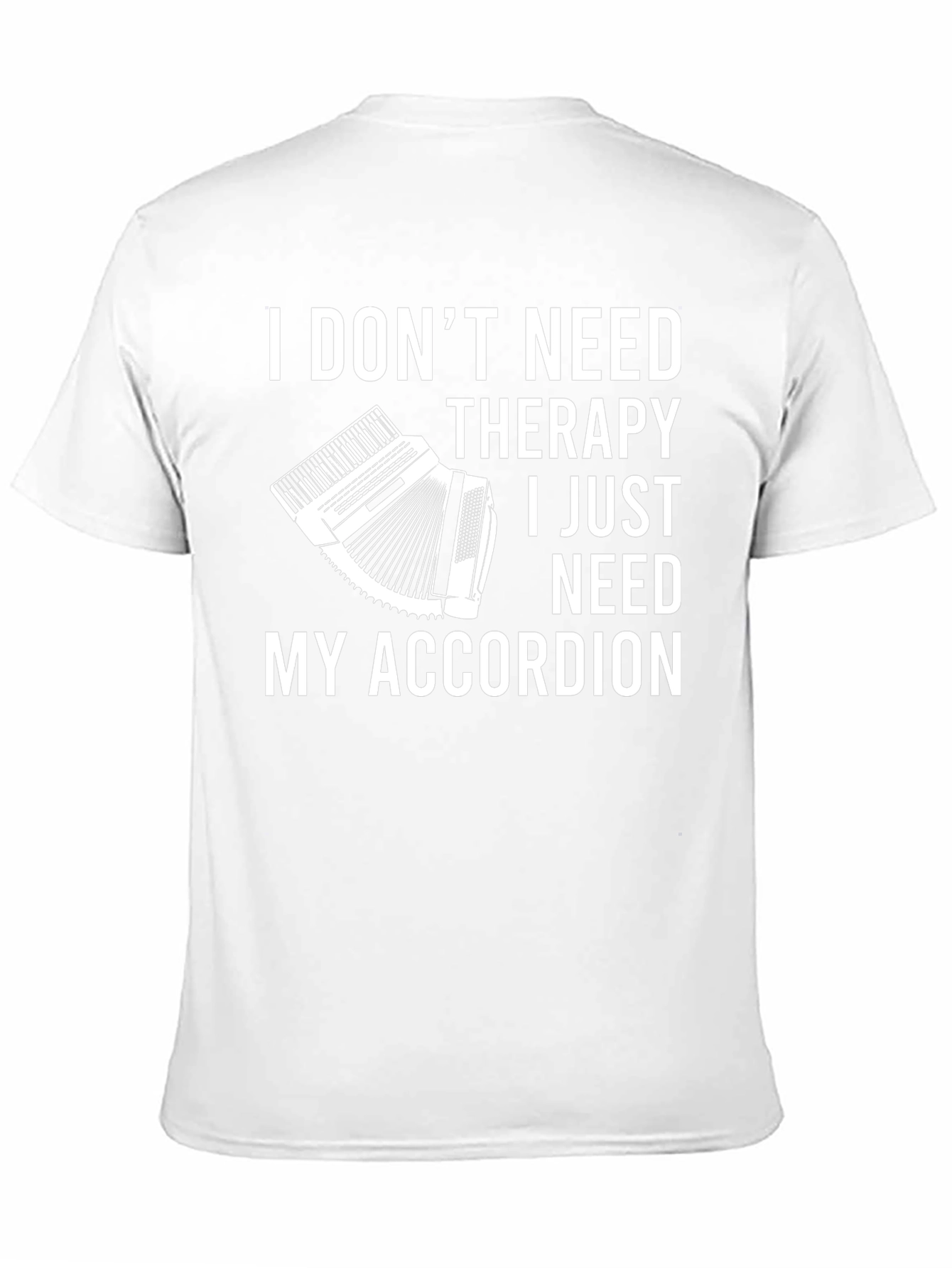 Accordion Therapy T-Shirt - Musician Gift