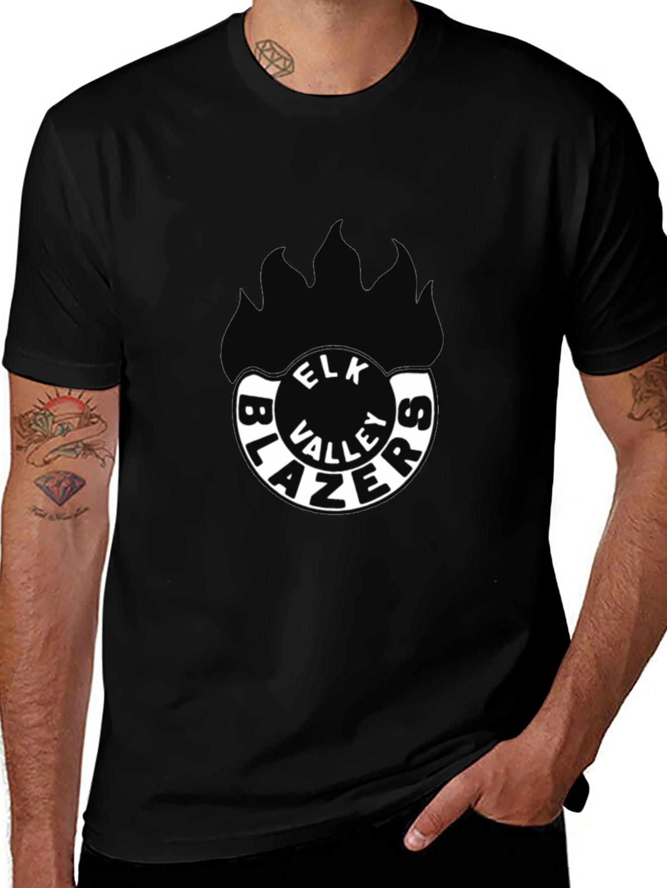 Elk Valley Blazers Graphic Tee - Black