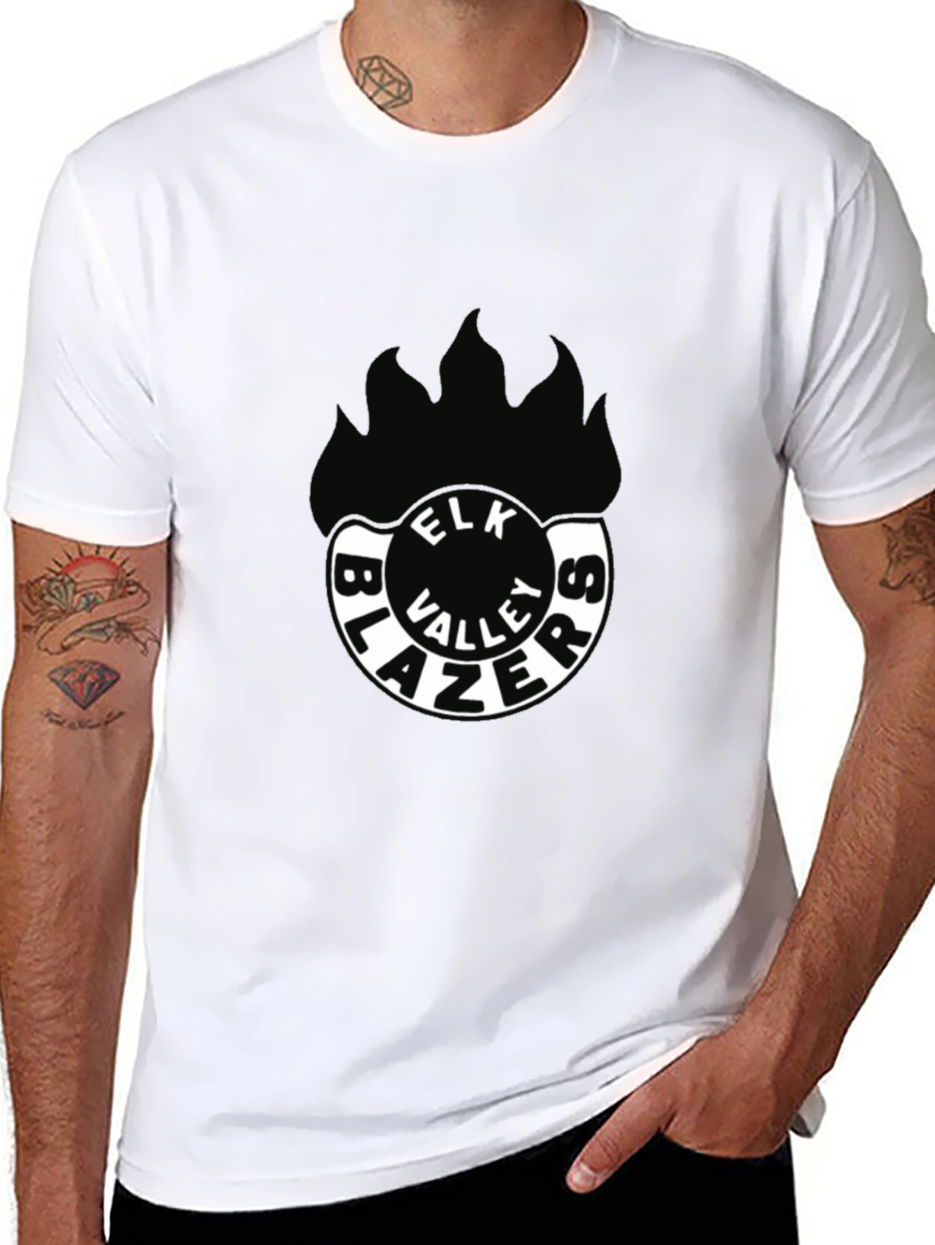 Elk Valley Blazers Graphic Tee - Black