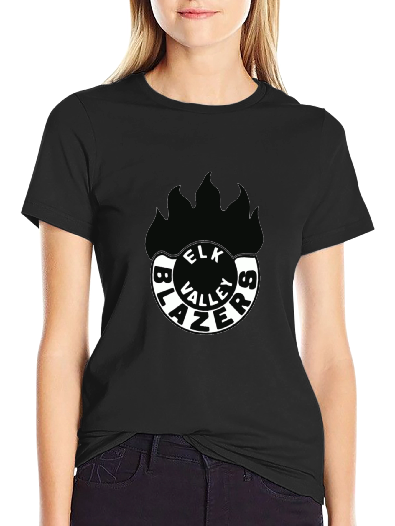 Elk Valley Blazers Graphic Tee - Black